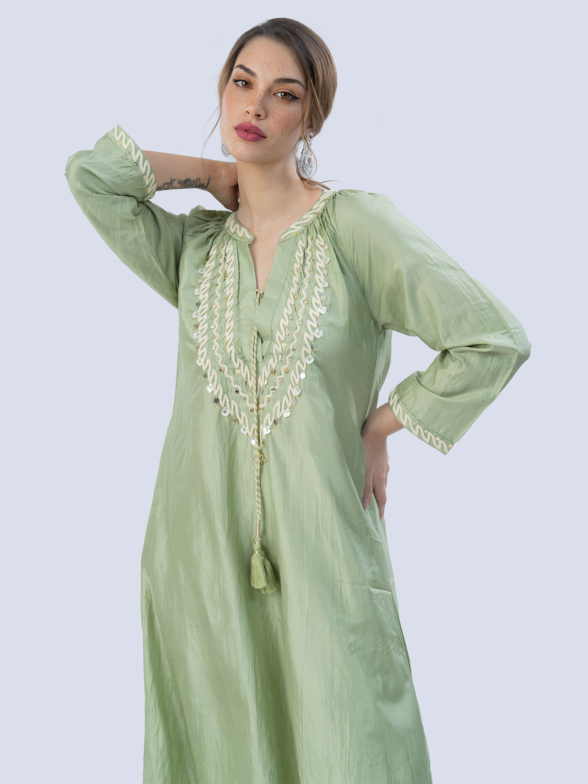 Ananda Silk Matching Set