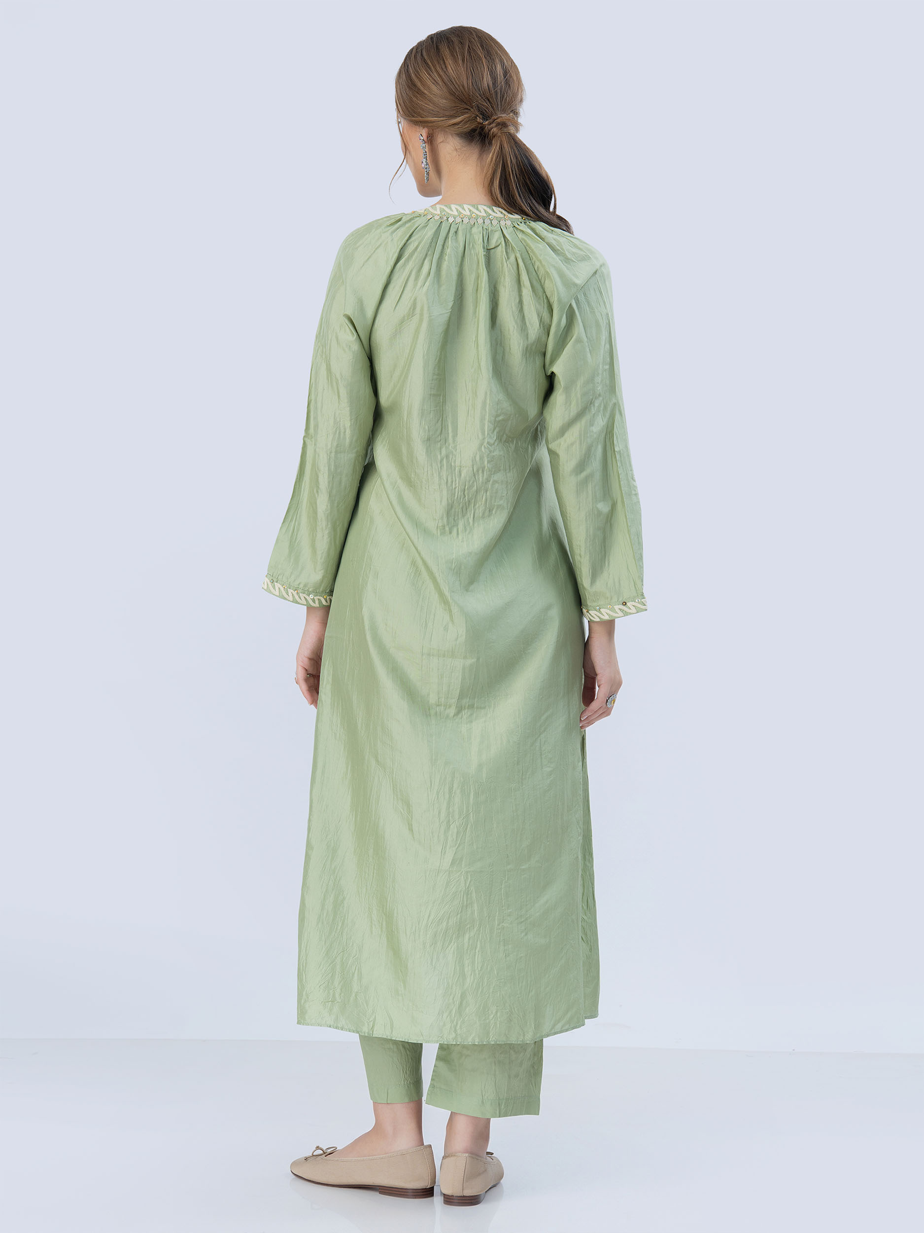 Ananda Silk Matching Set
