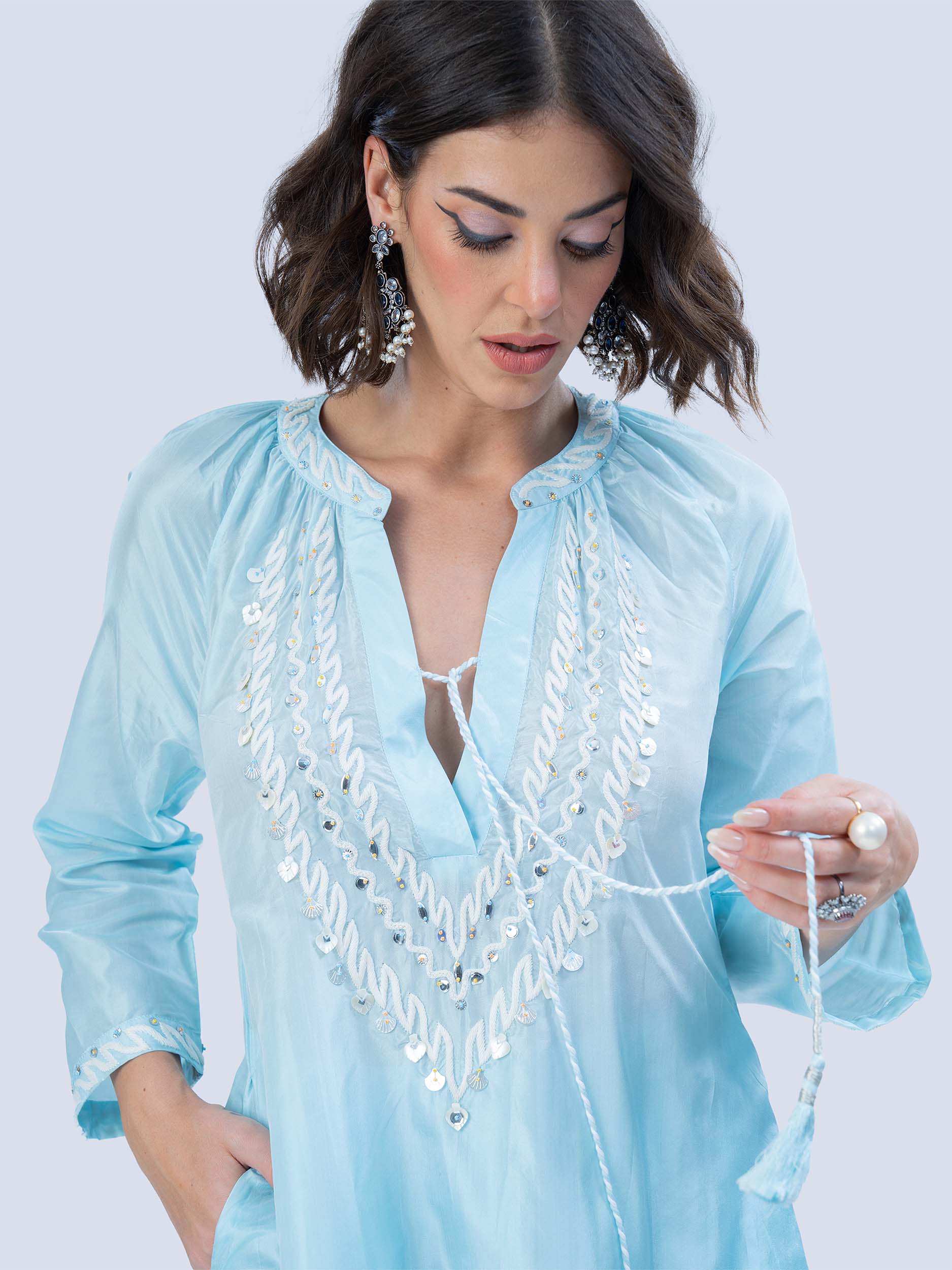 Ananda Silk Matching Set