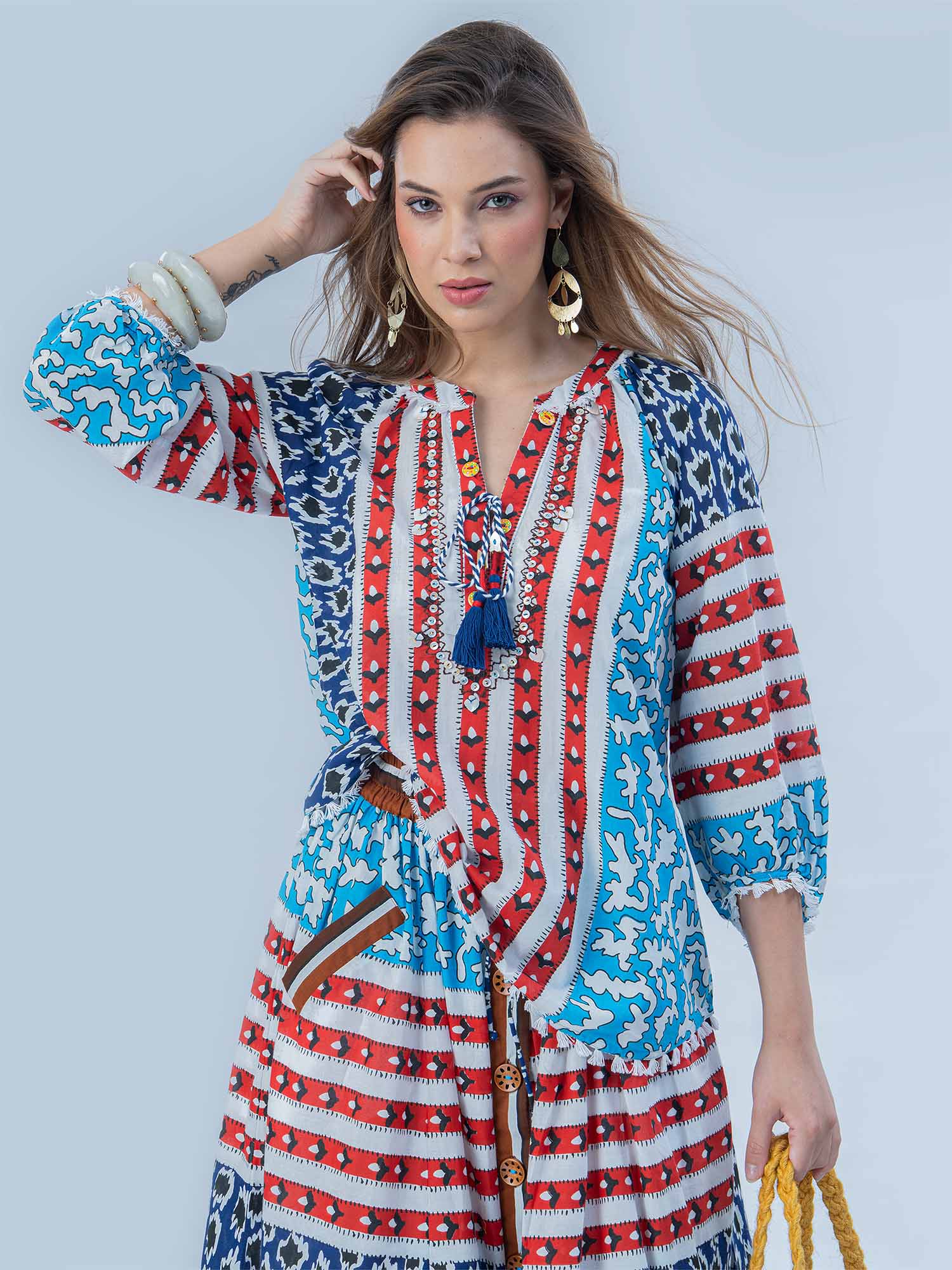 Azlan Cotton Top