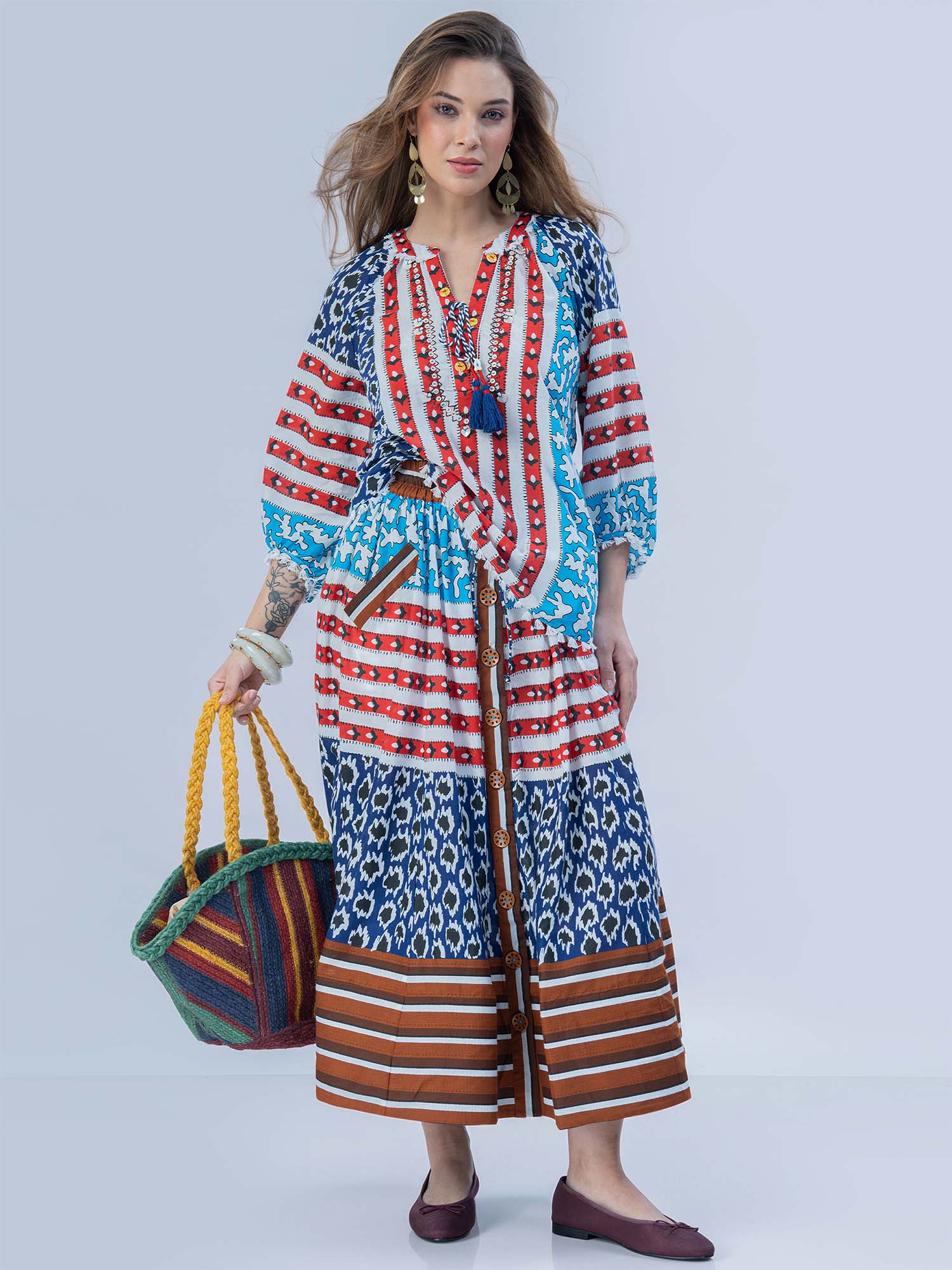 Azlan Cotton Top