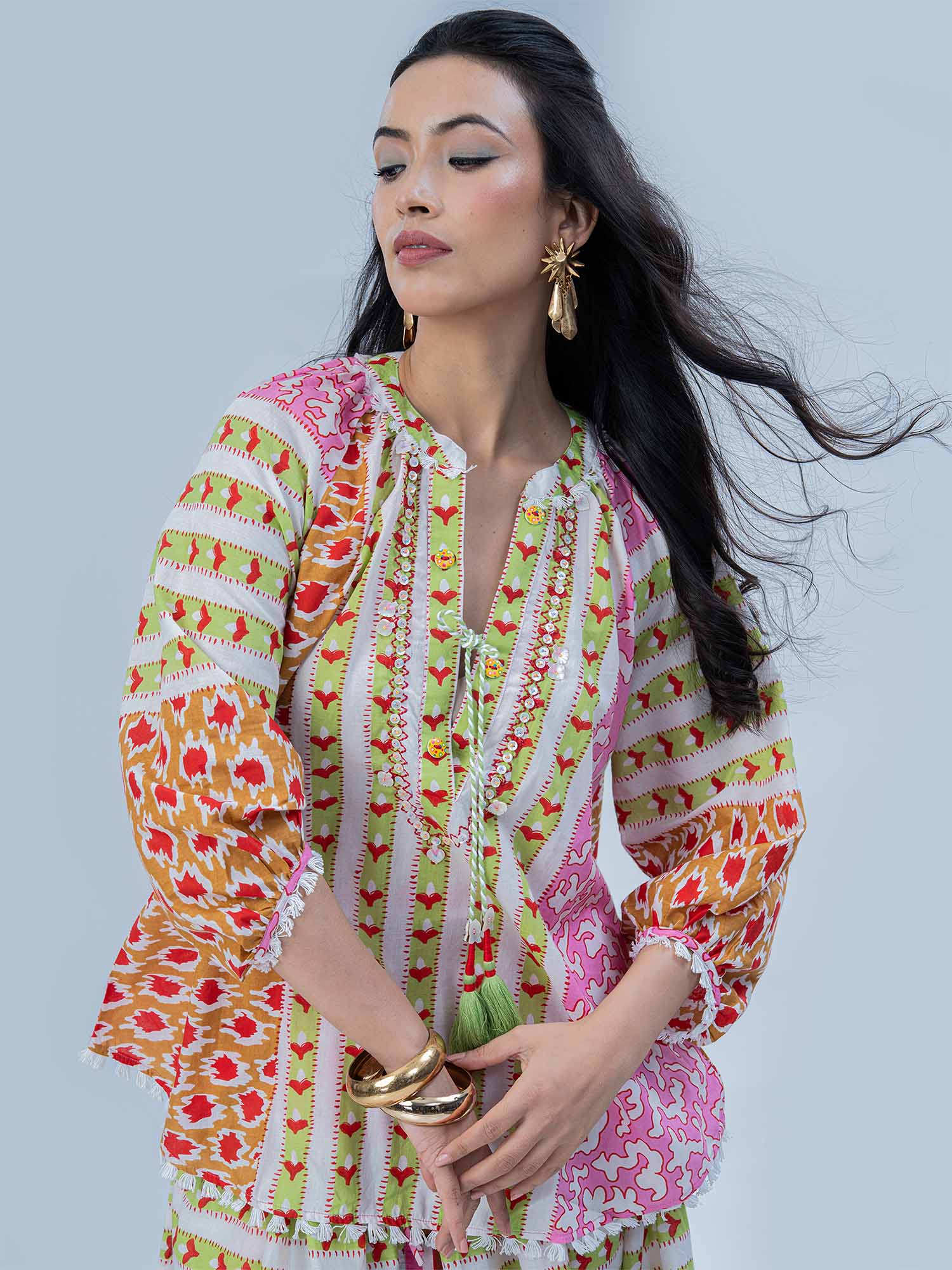Azlan Cotton Top
