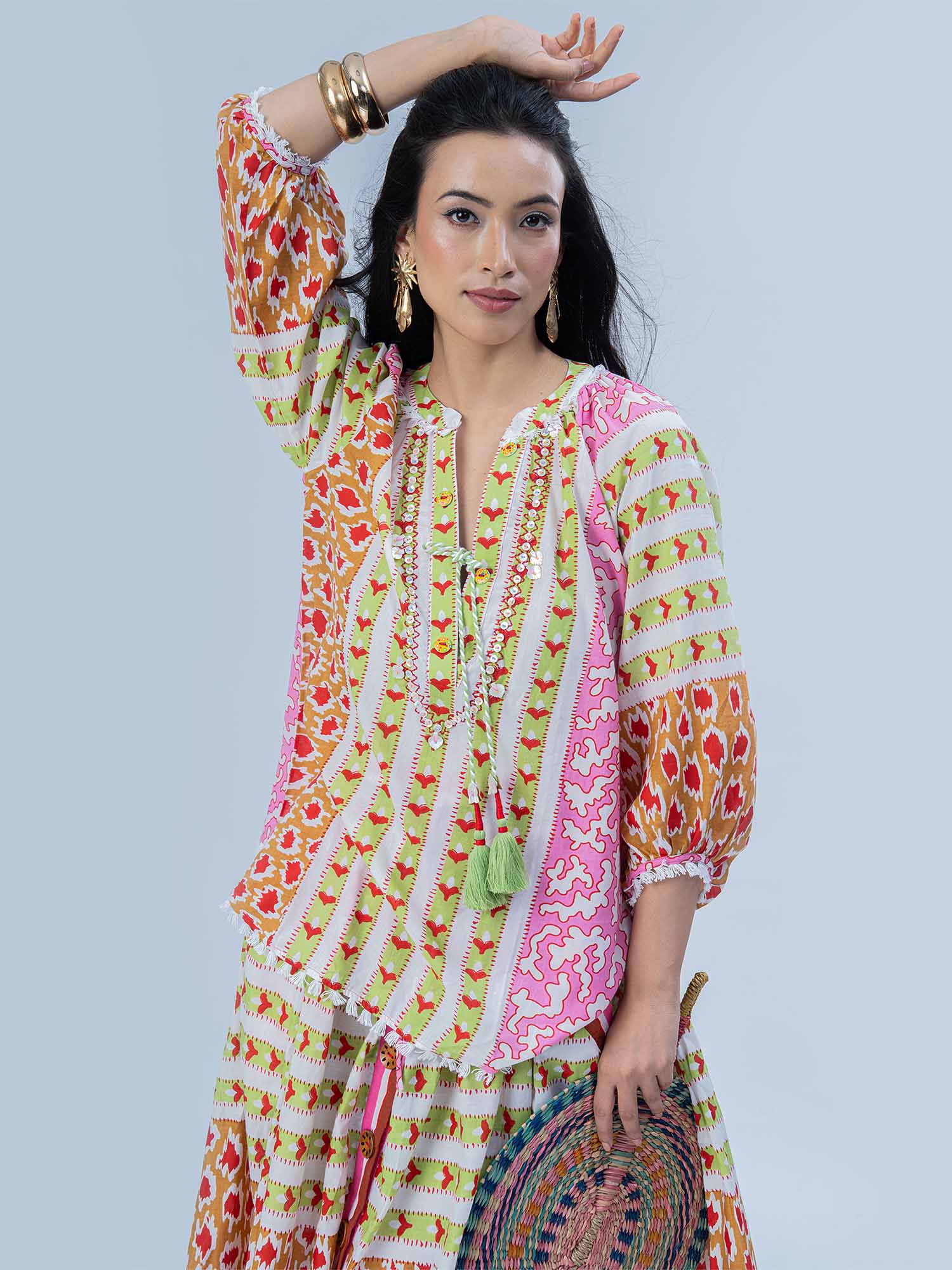 Azlan Cotton Top