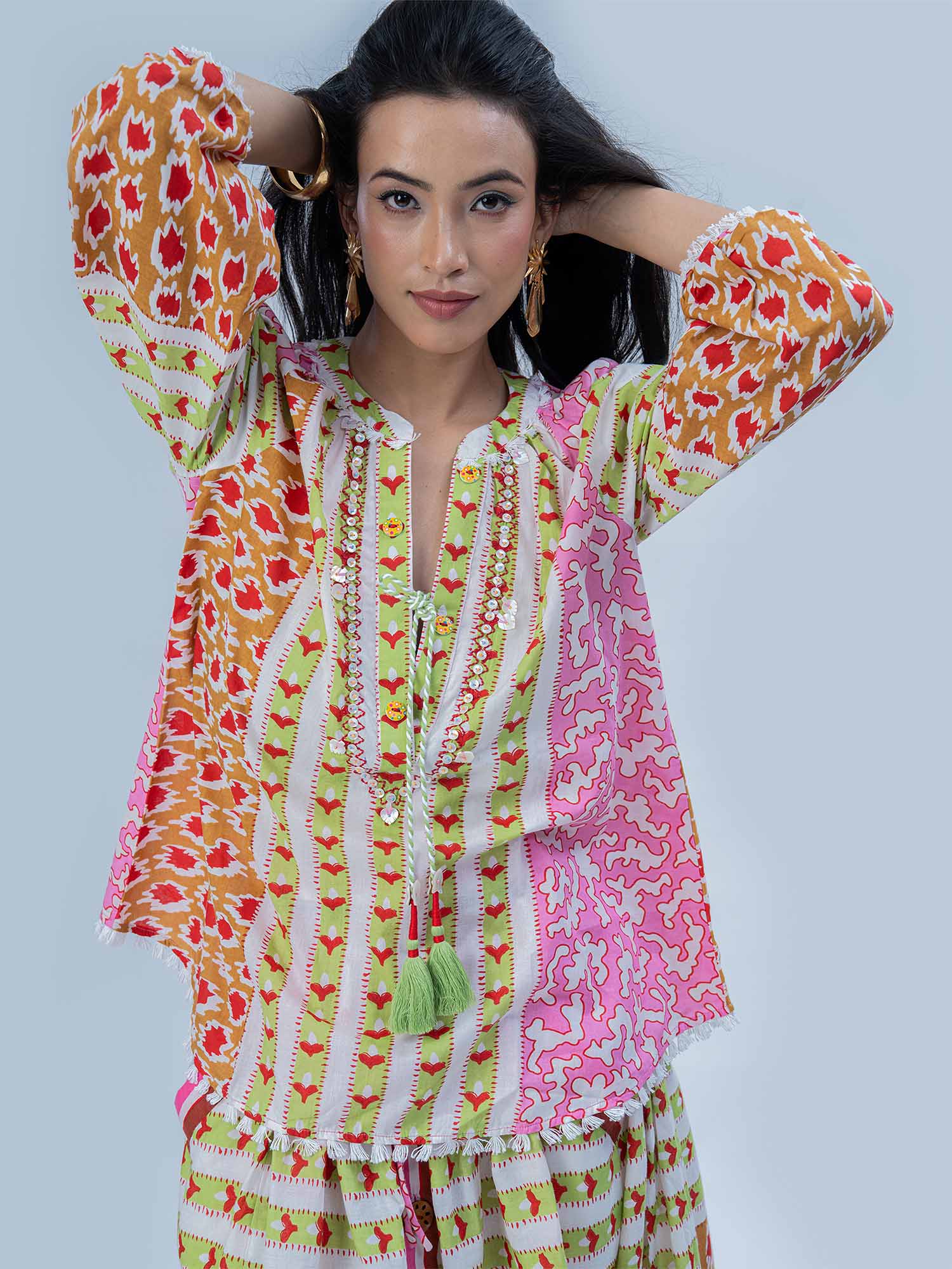 Azlan Cotton Top