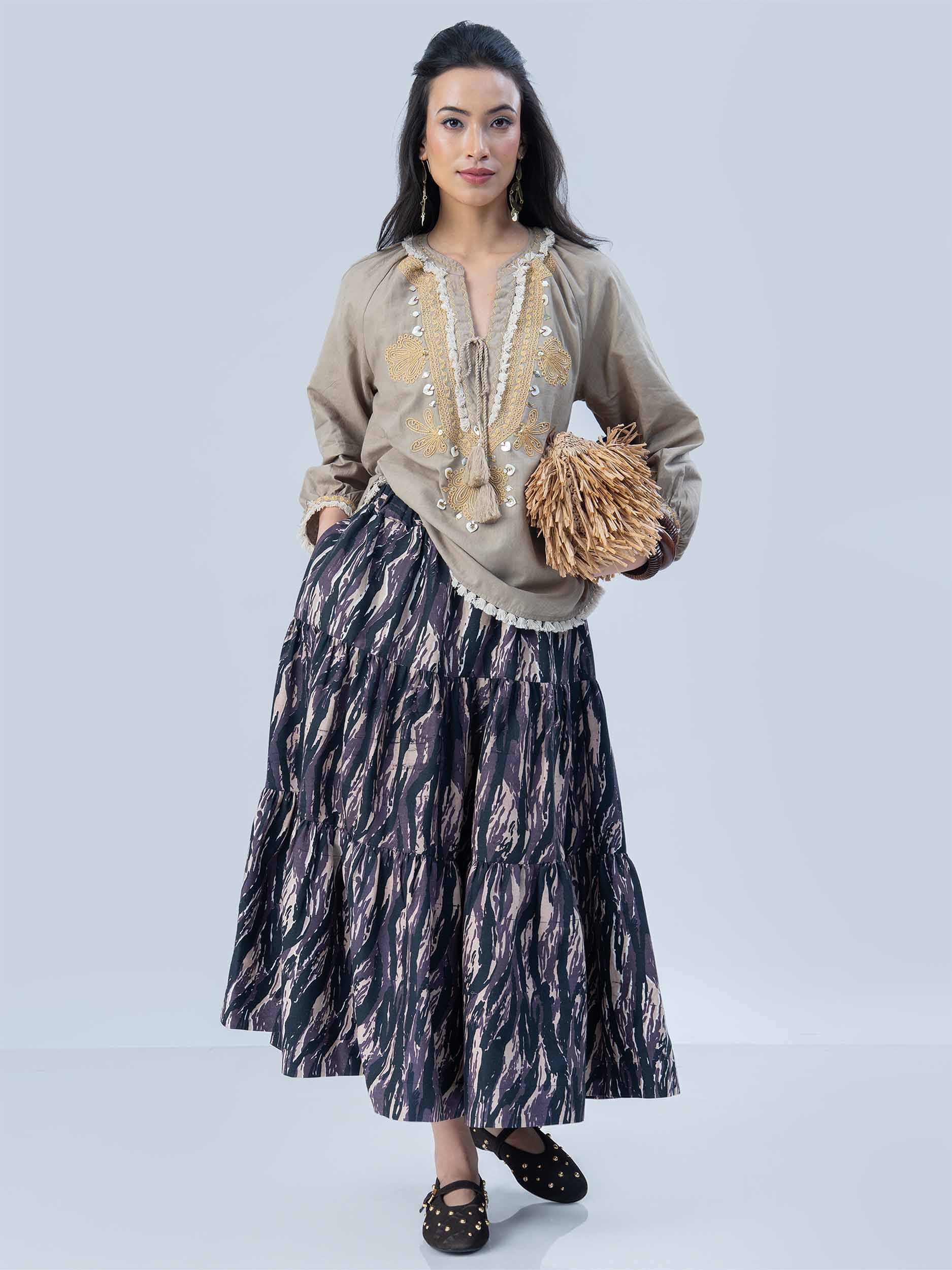 Bellini Cotton Skirt