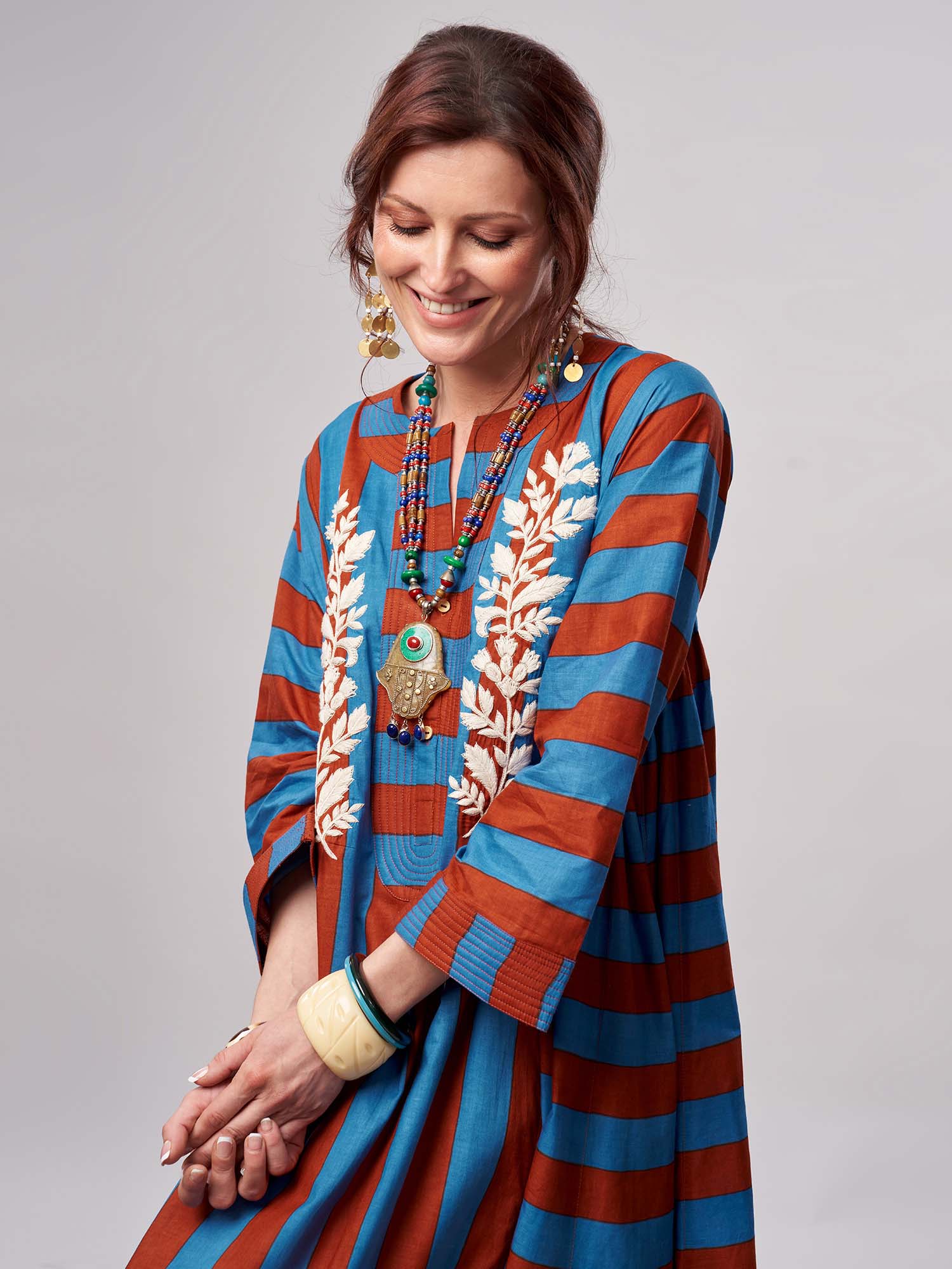 Bijan Cotton Dress 