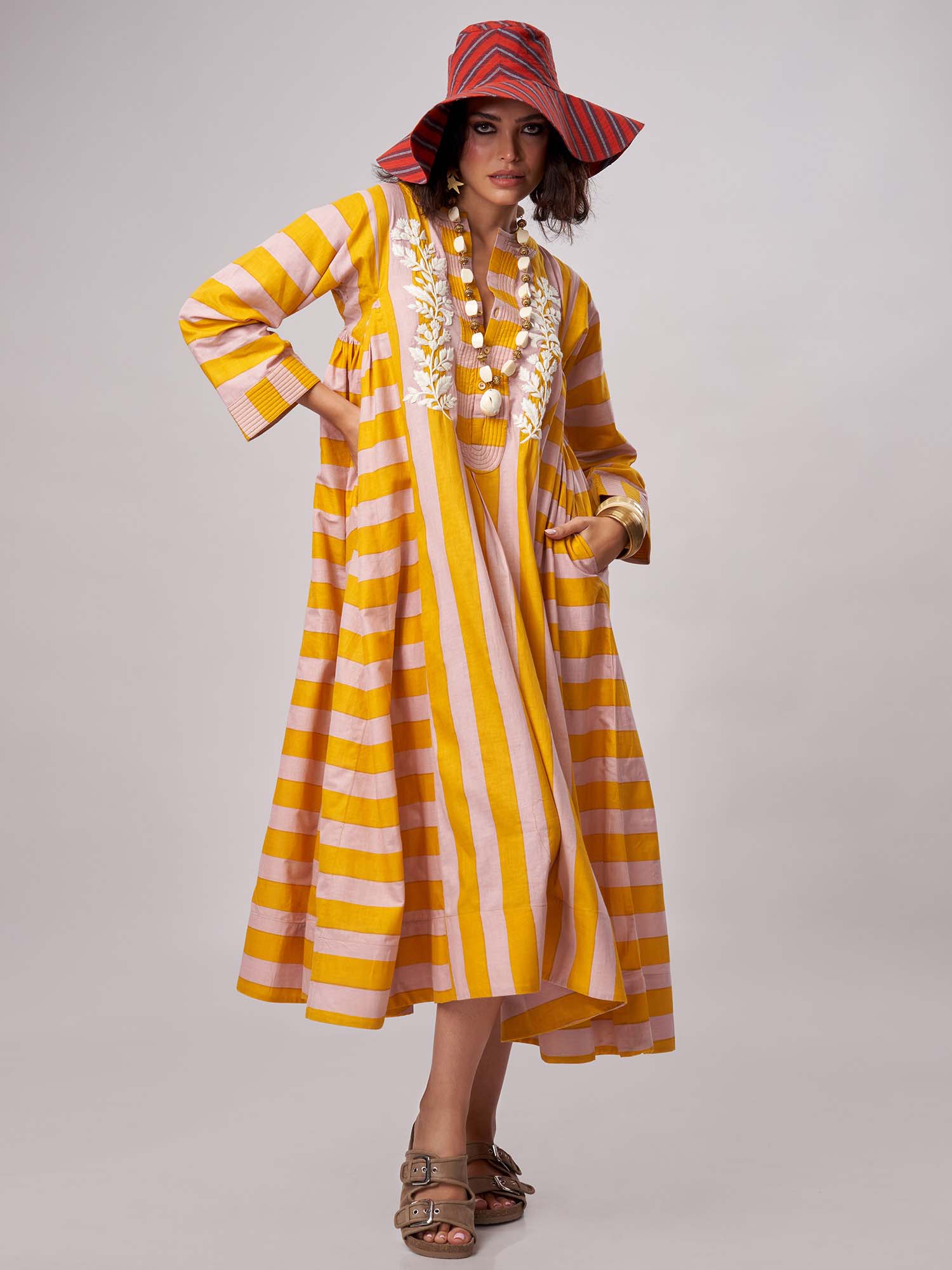 Bijan Cotton Dress 