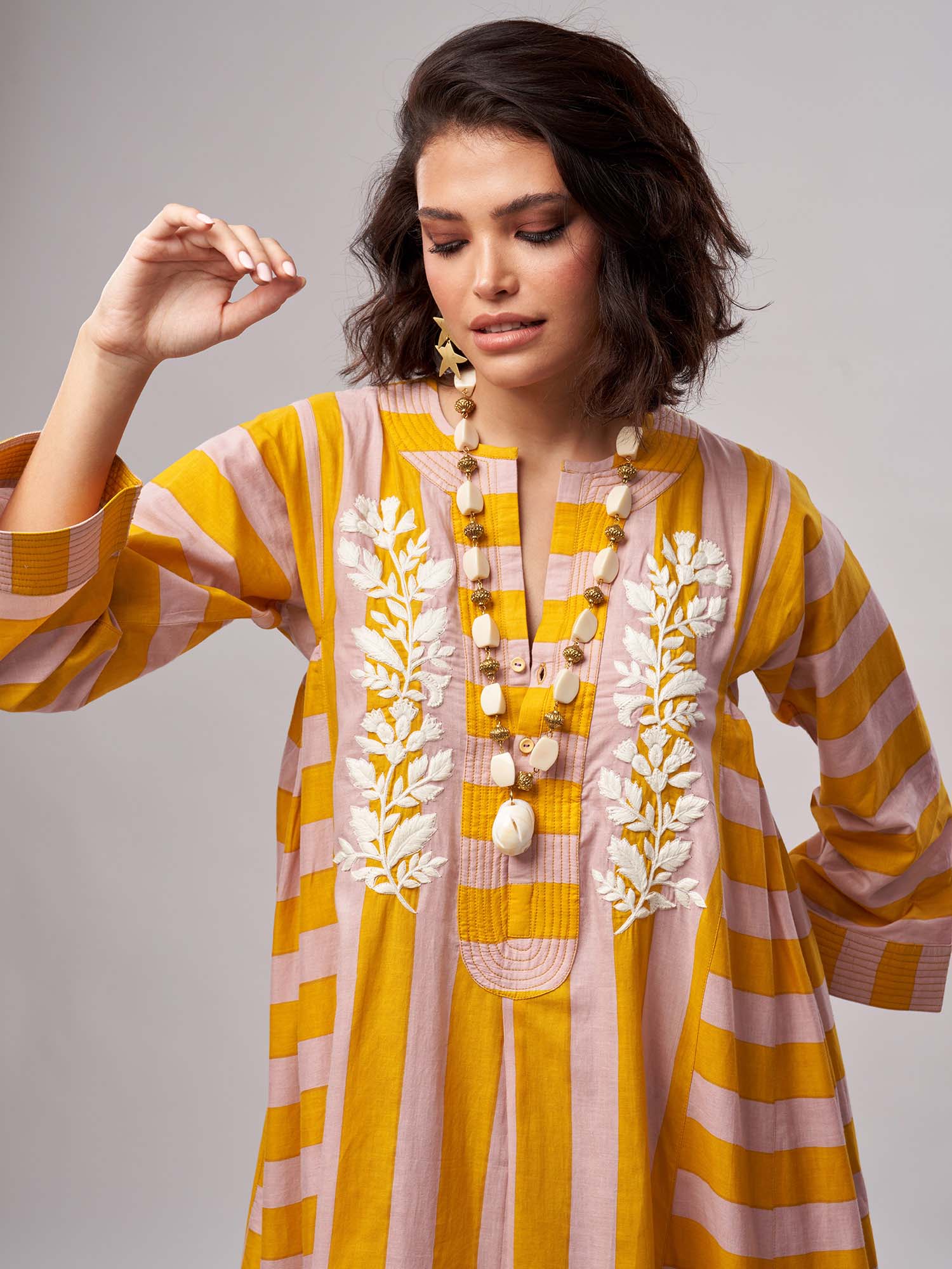 Bijan Cotton Dress 