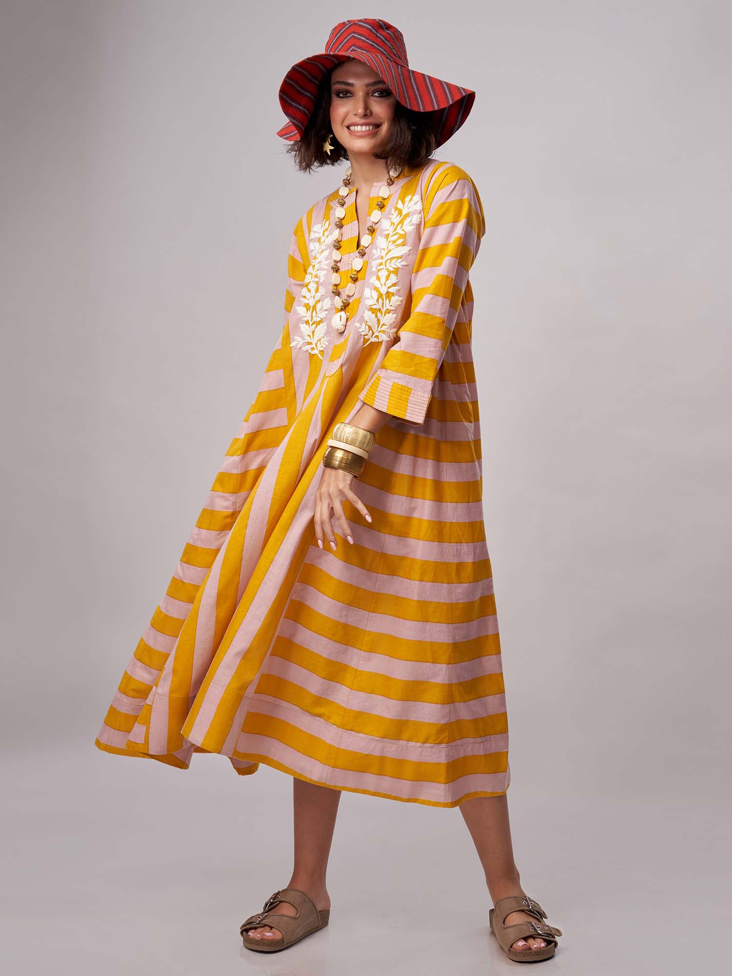 Bijan Cotton Dress 