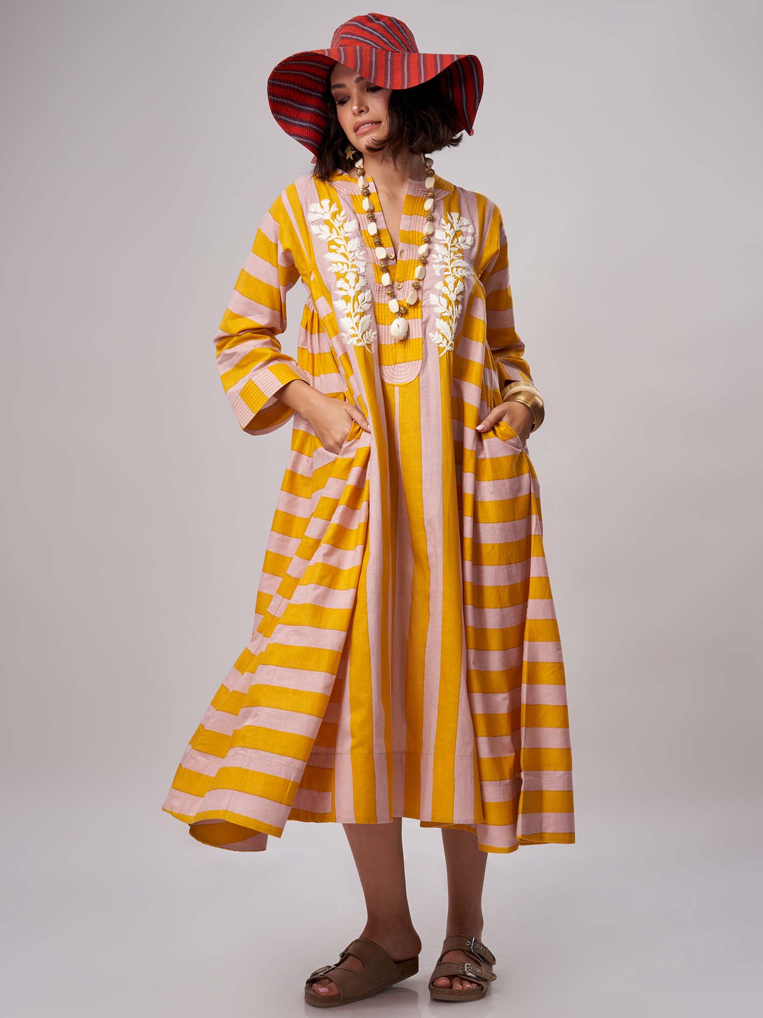 Bijan Cotton Dress 