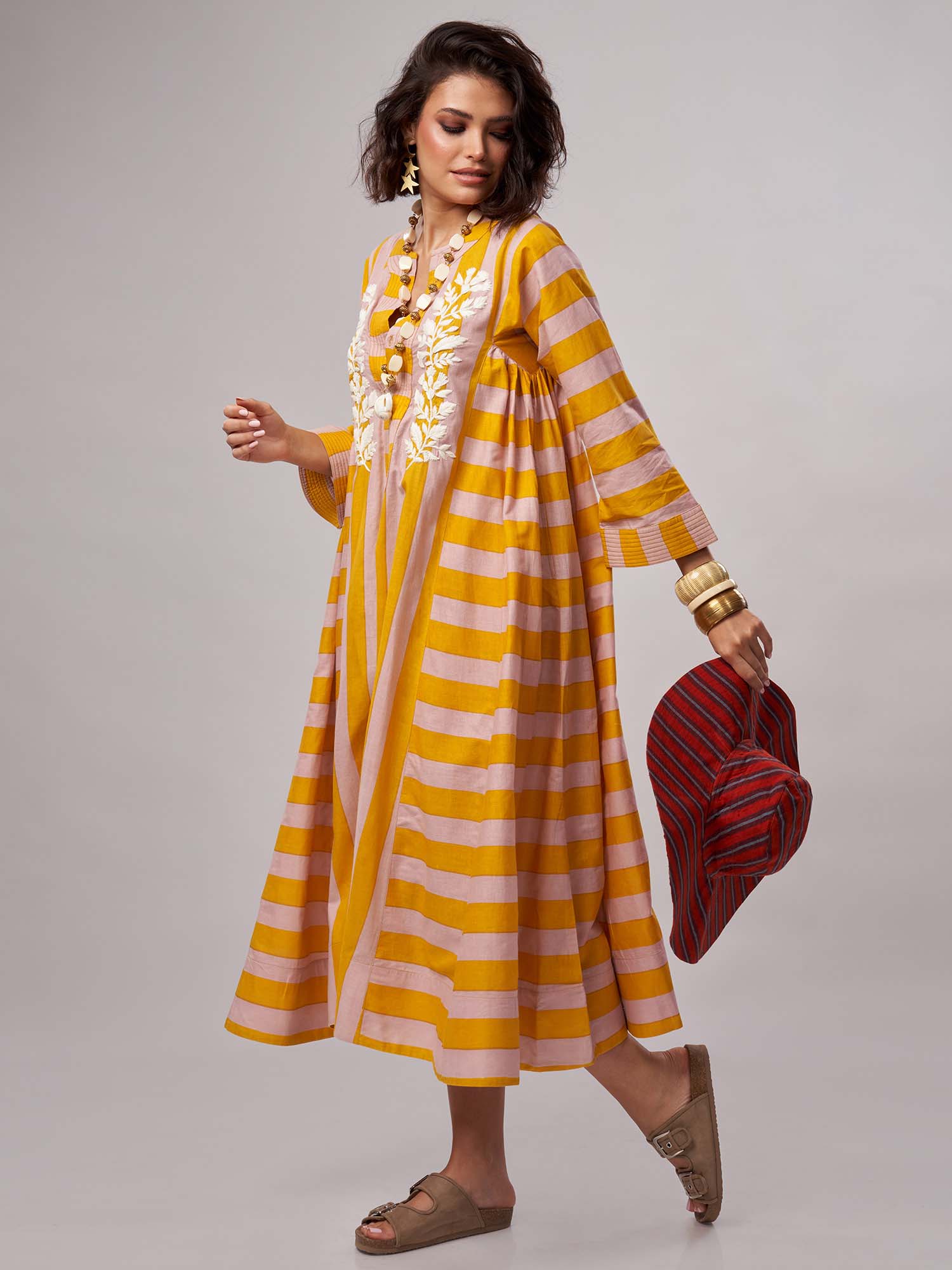 Bijan Cotton Dress 