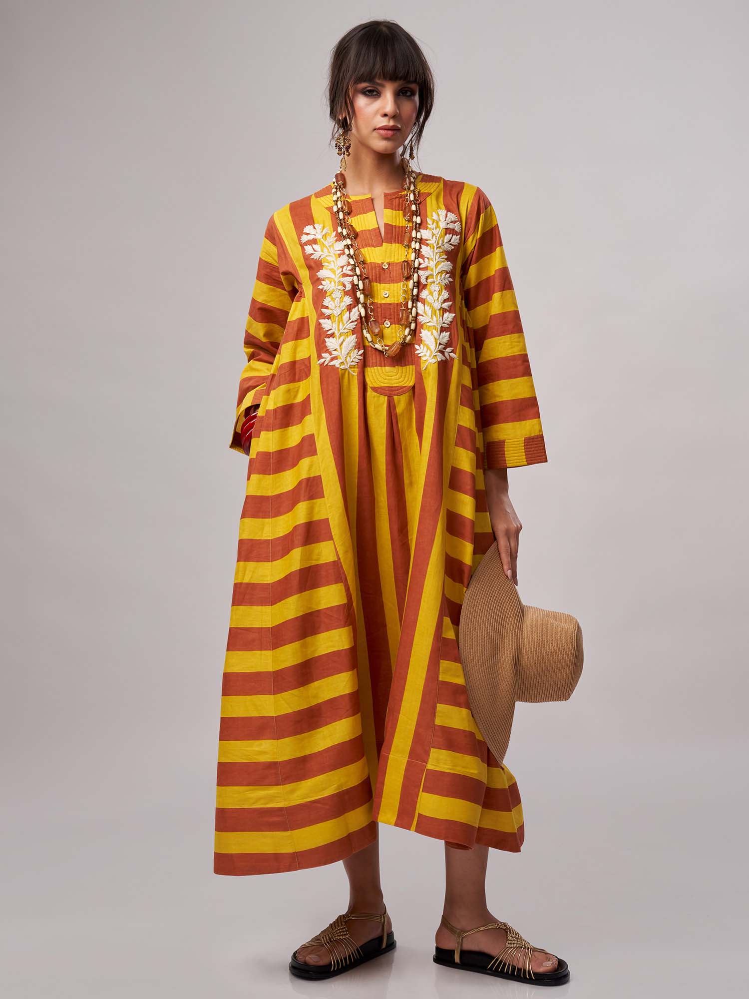 Bijan Cotton Dress 
