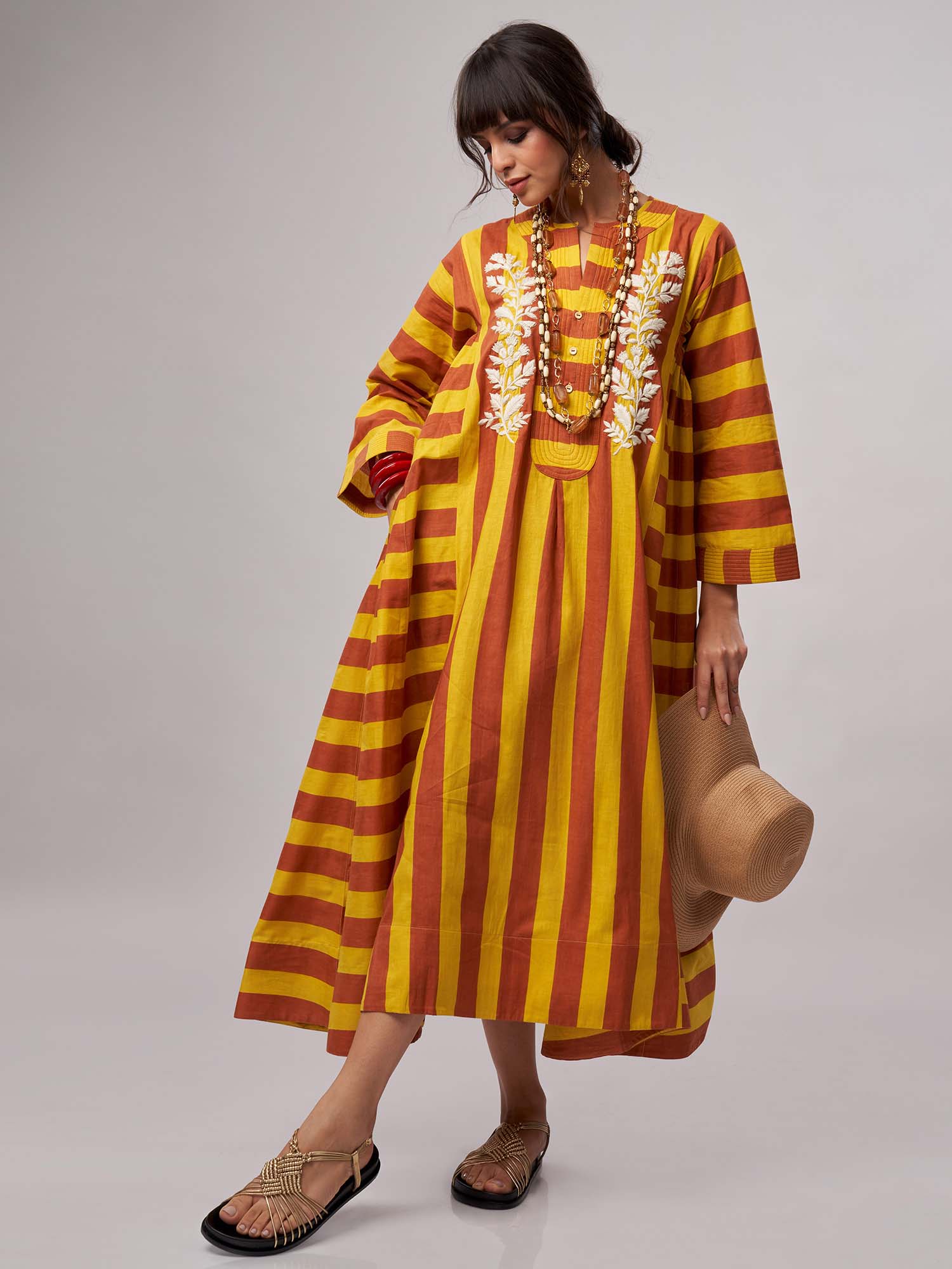 Bijan Cotton Dress 