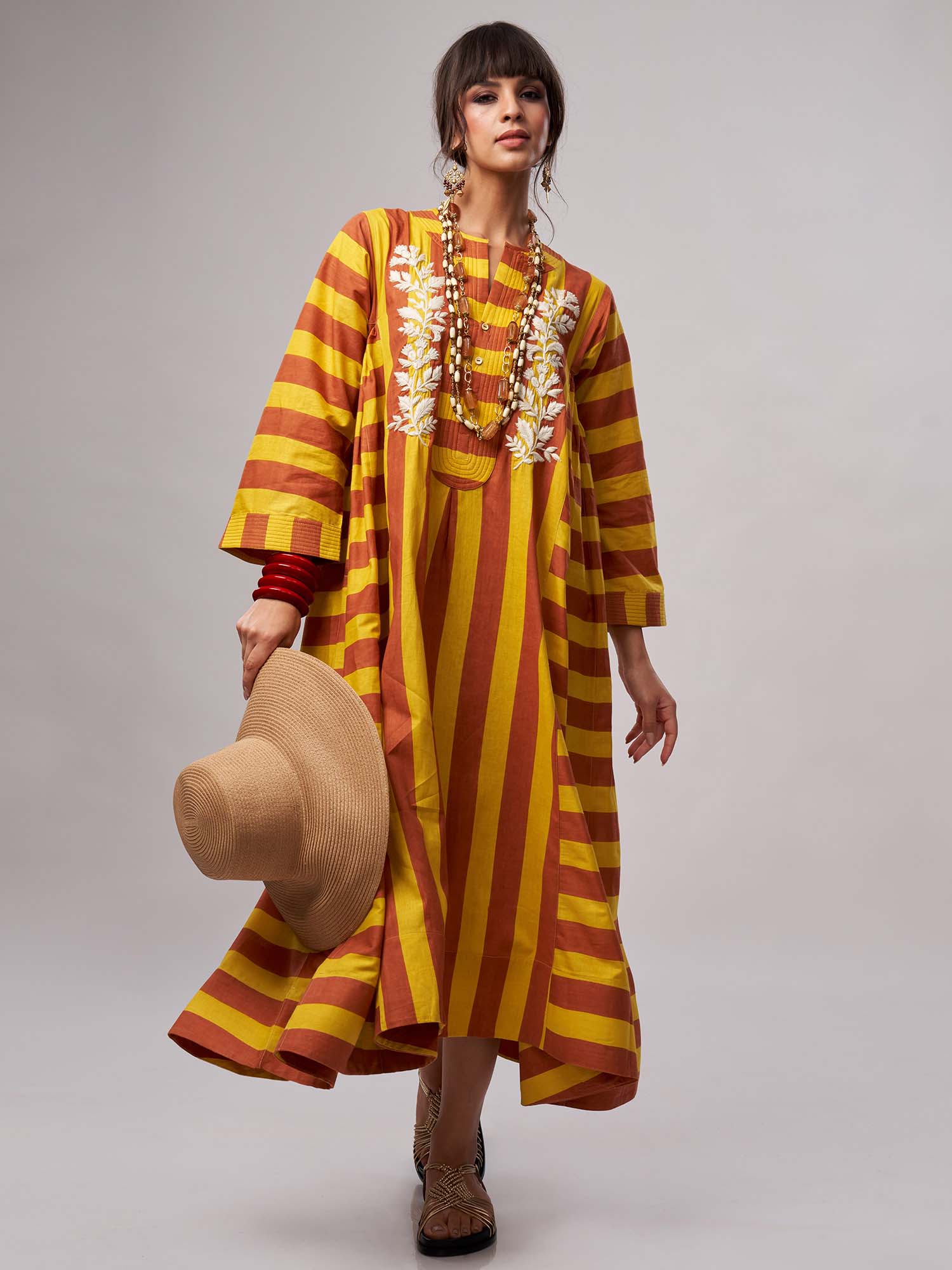 Bijan Cotton Dress 