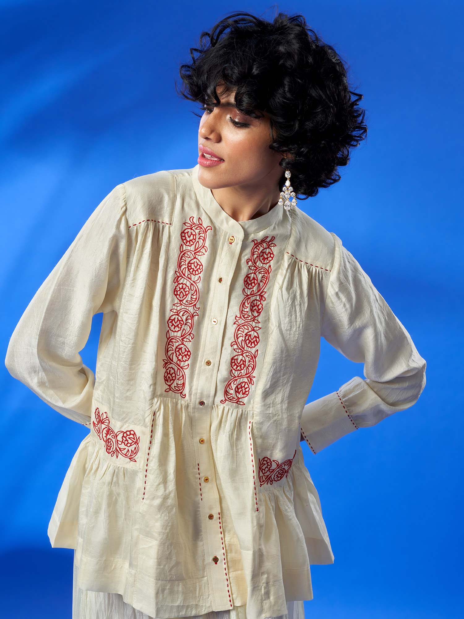 Bororo Silk Top 