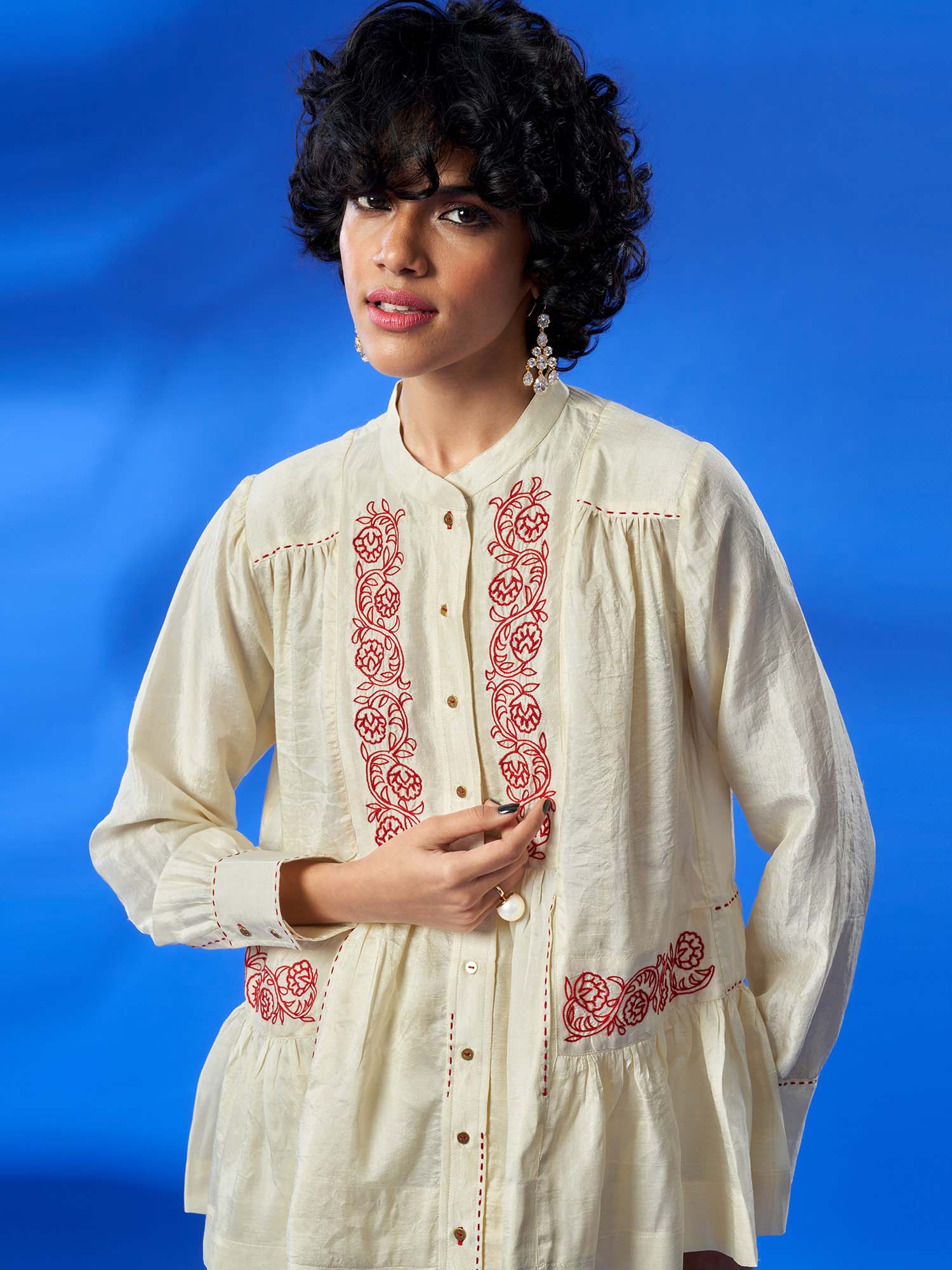 Bororo Silk Top 