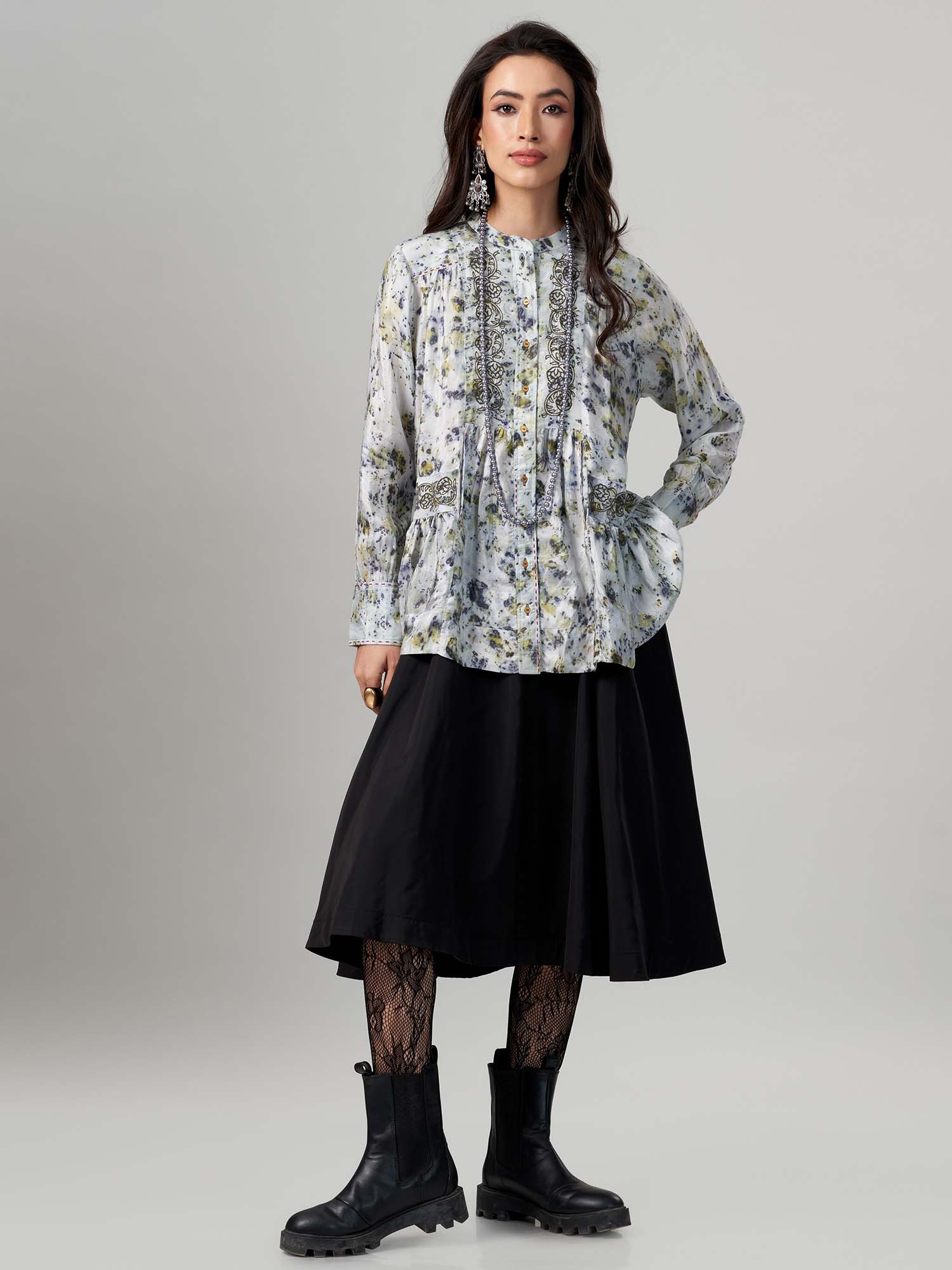 Bororo Silk Top