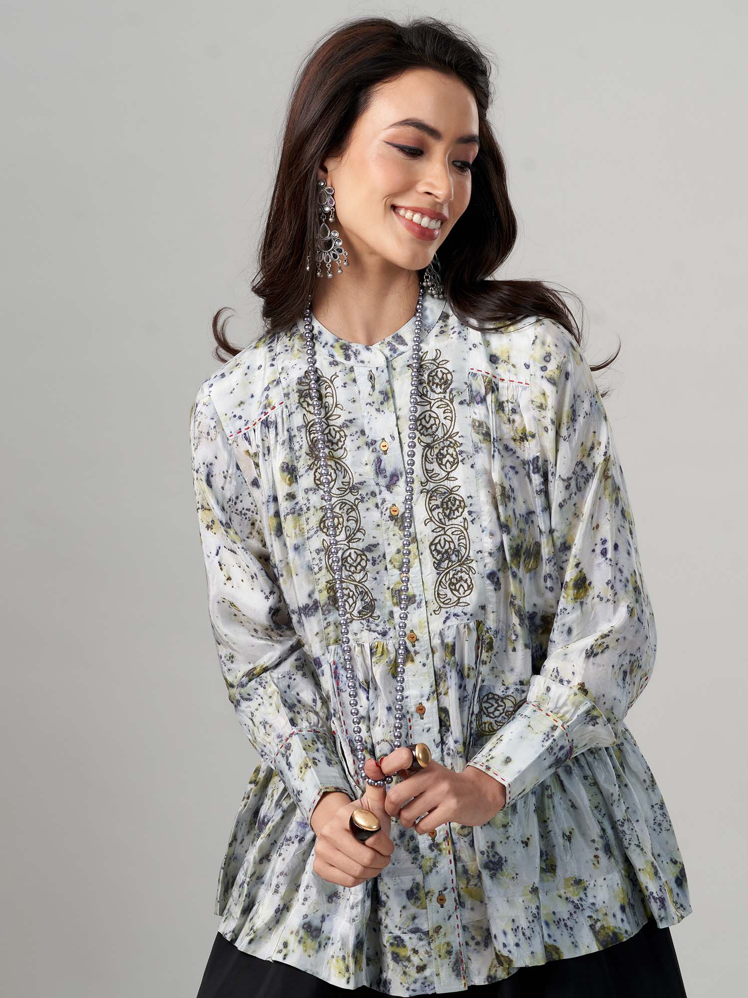Bororo Silk Top