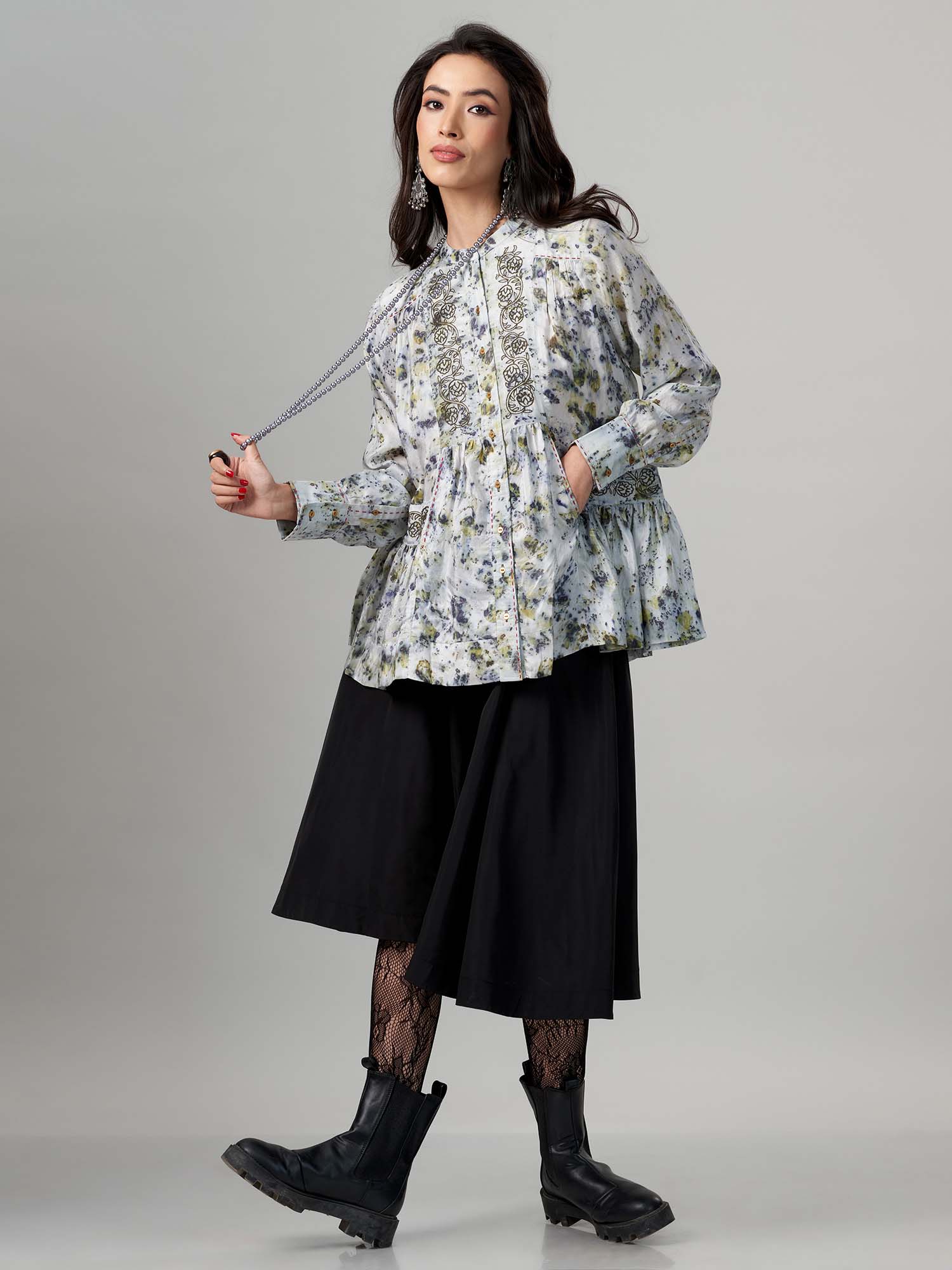 Bororo Silk Top