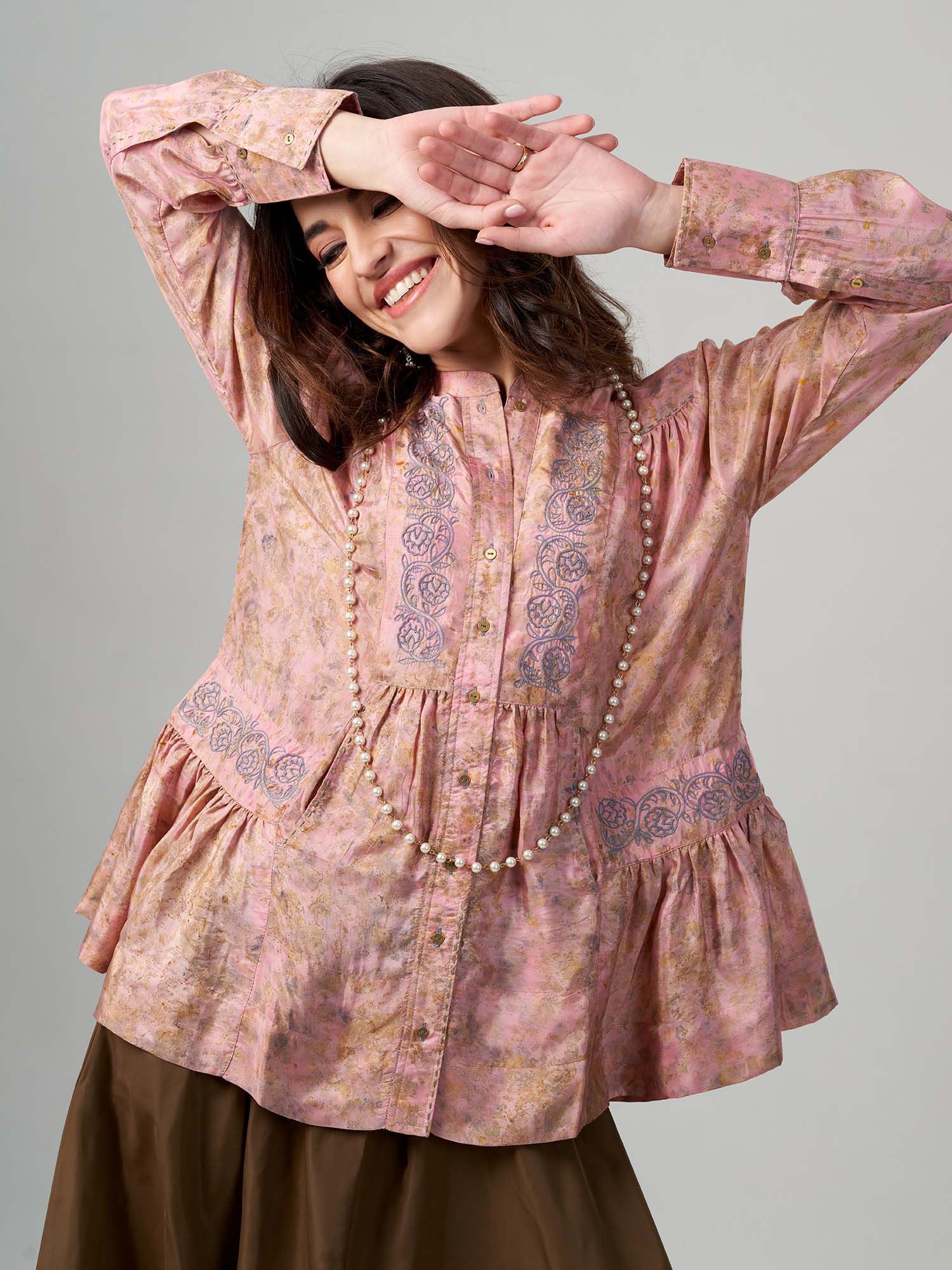 Bororo Silk Top
