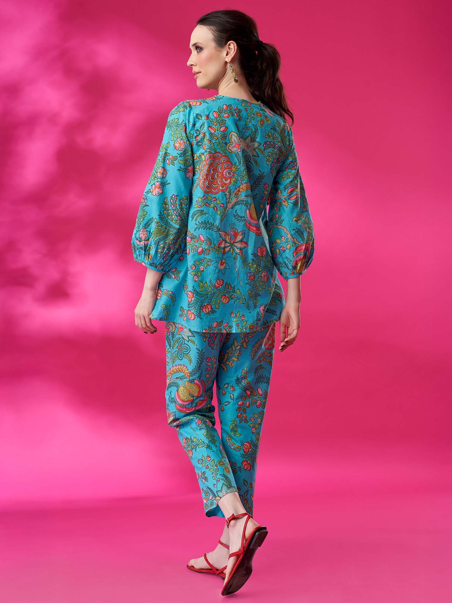 Botanica Cotton Print Pants
