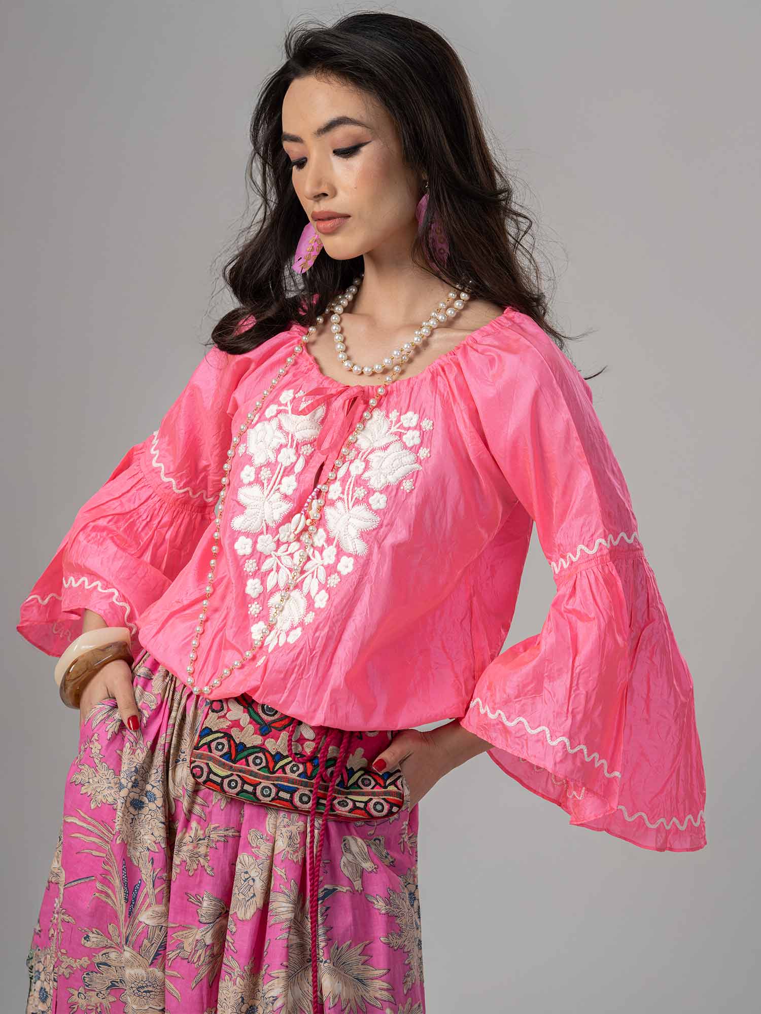 Callisto Silk Top