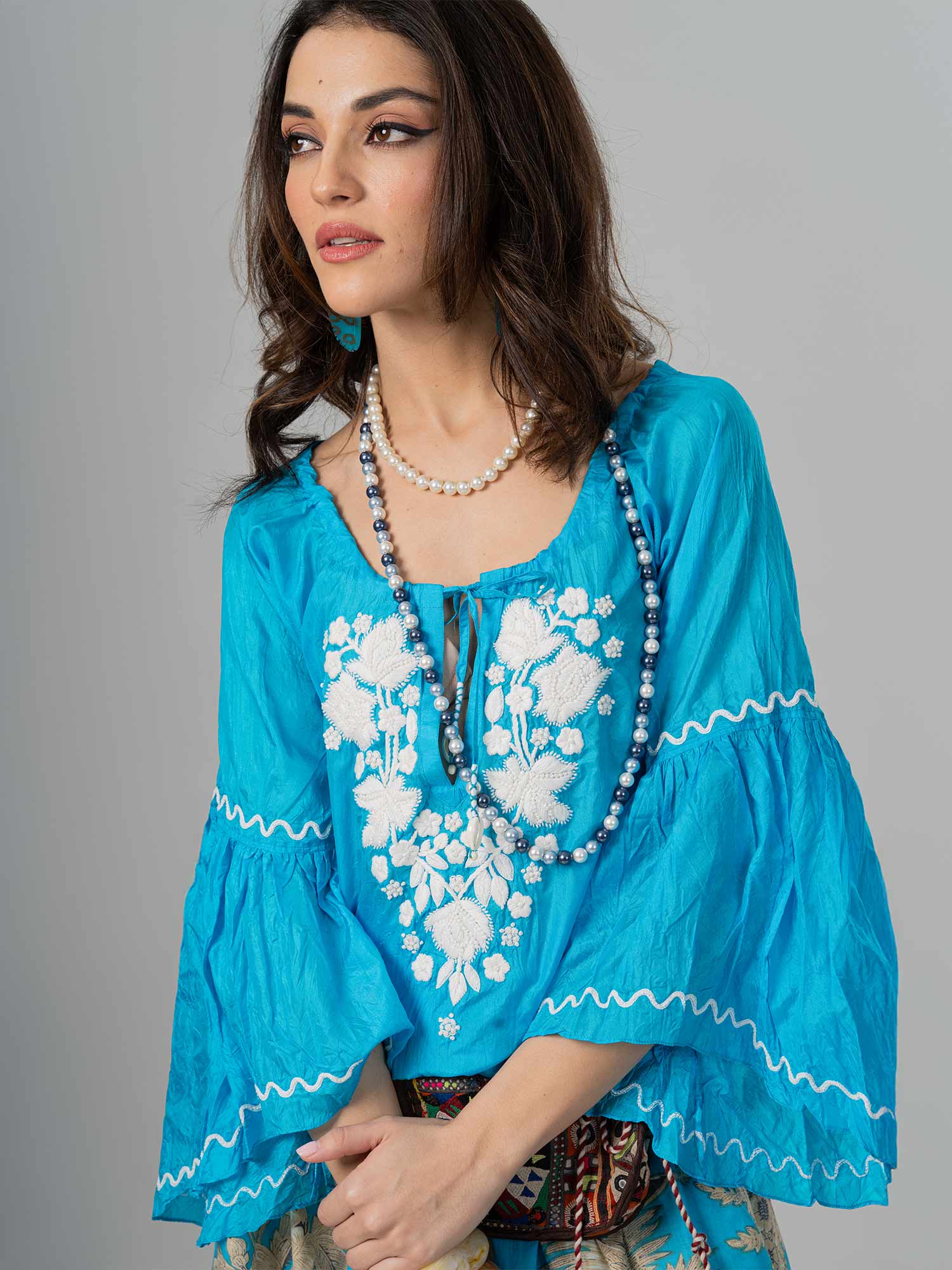 Callisto Silk Top
