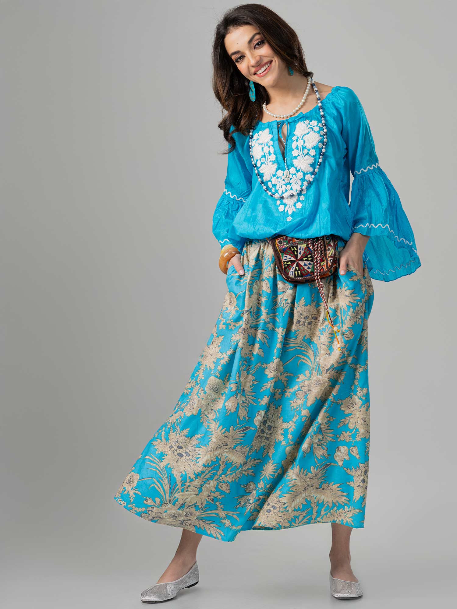 Callisto Silk Top