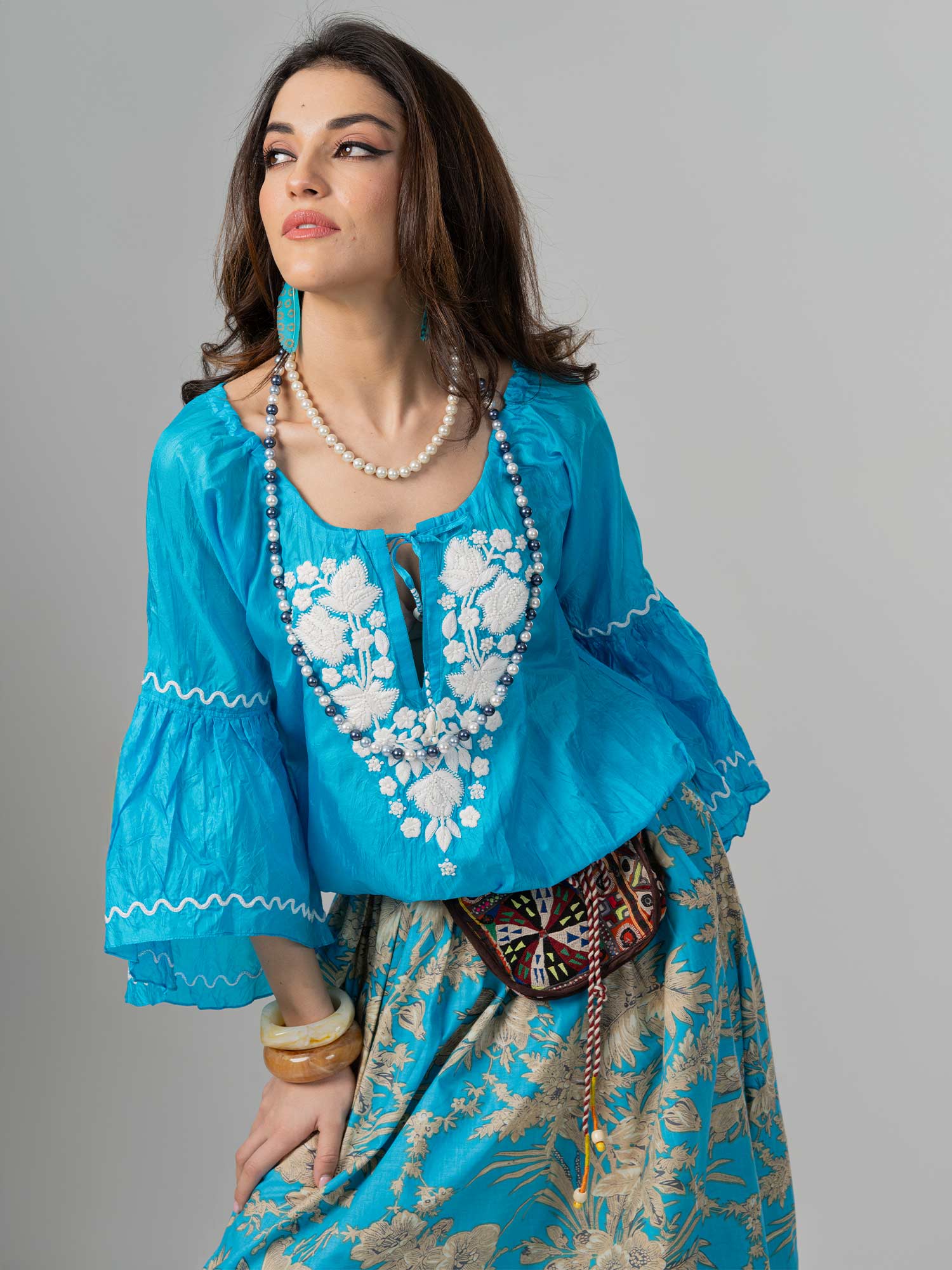 Callisto Silk Top