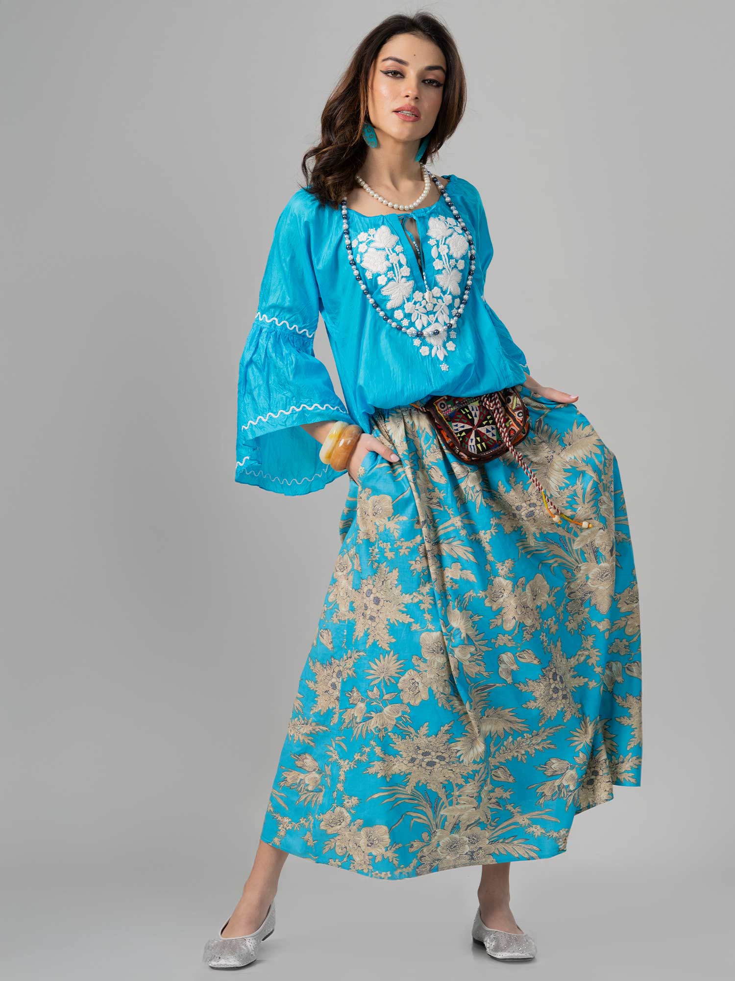 Callisto Silk Top