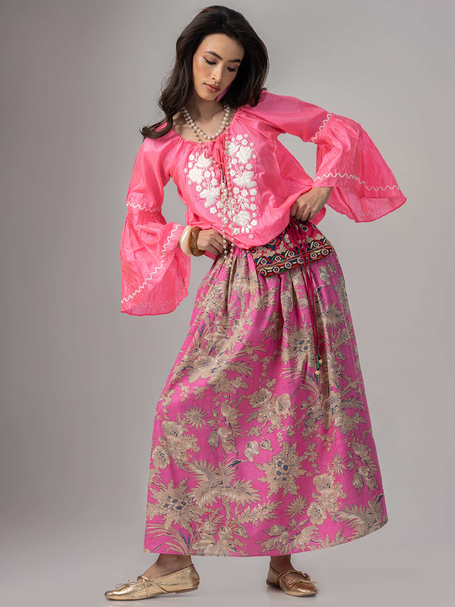 Callisto Silk Top