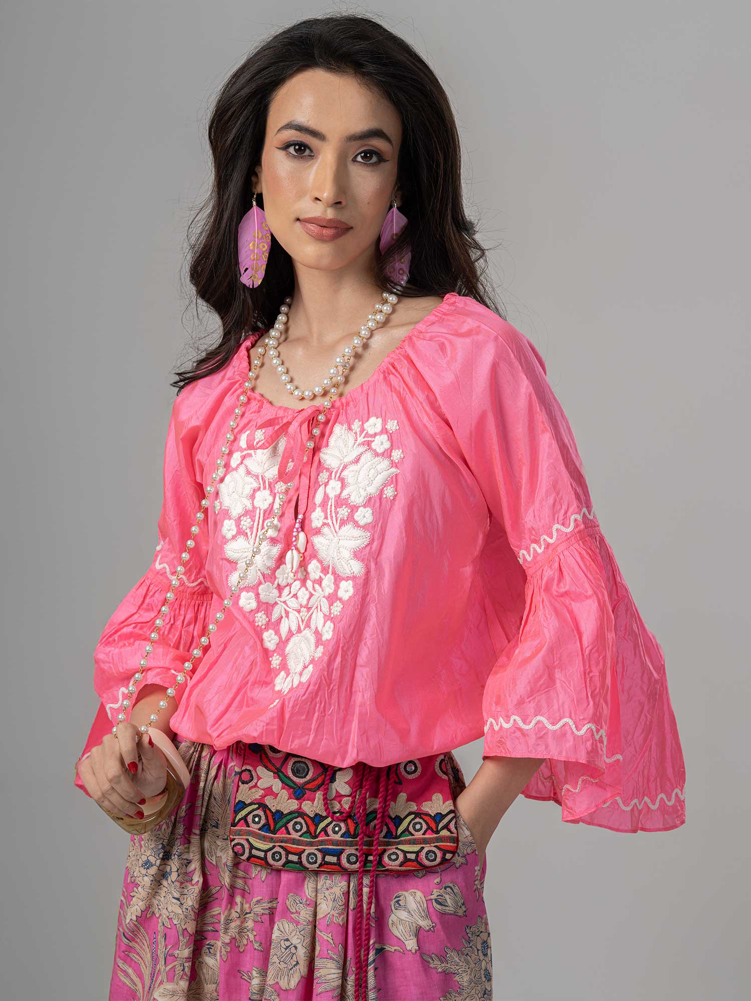 Callisto Silk Top