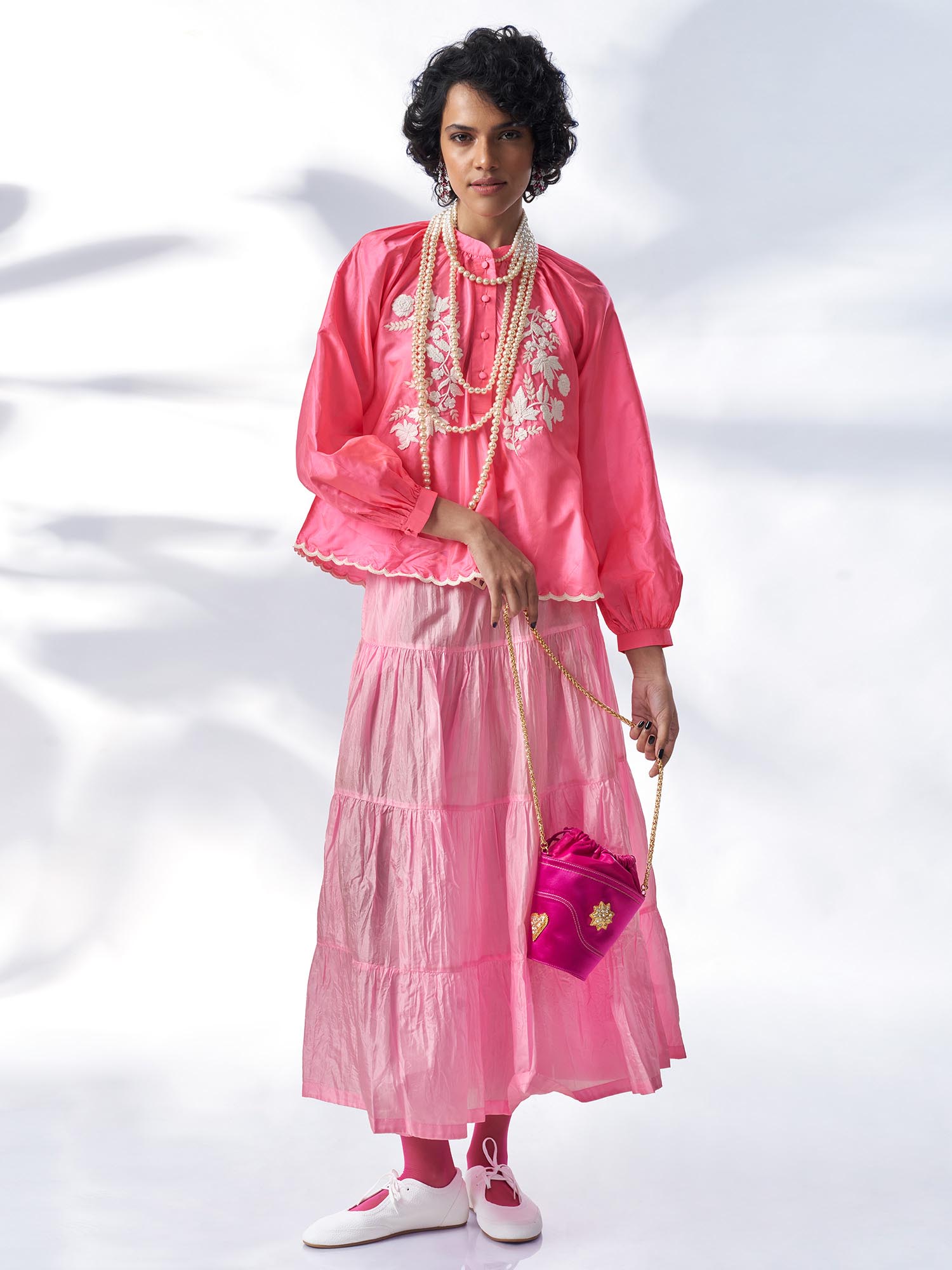 Carnival Silk Skirt