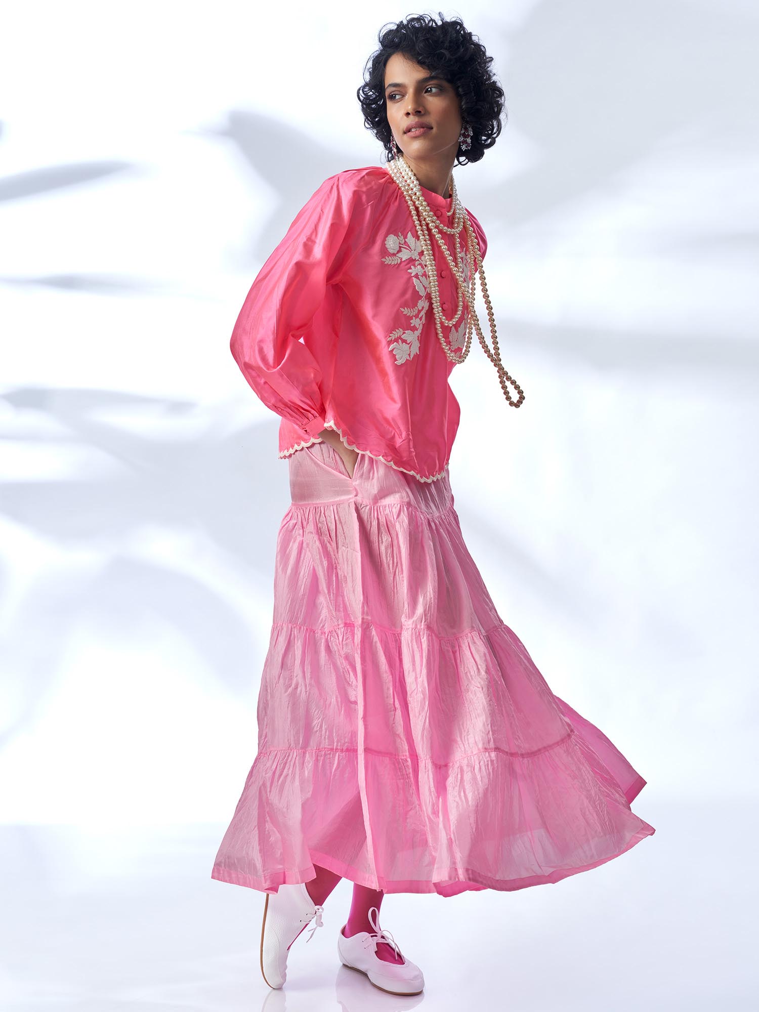 Carnival Silk Skirt