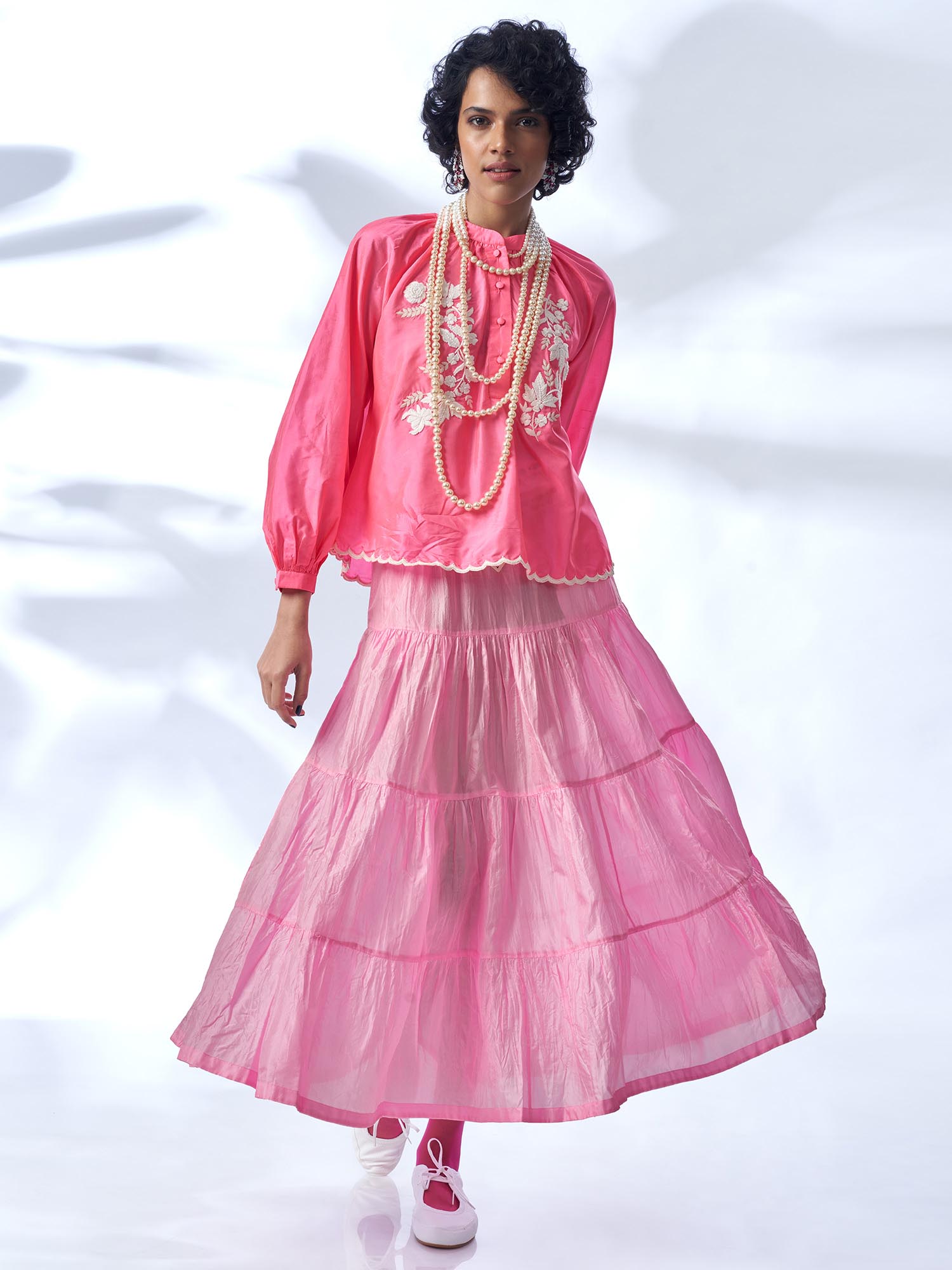 Carnival Silk Skirt