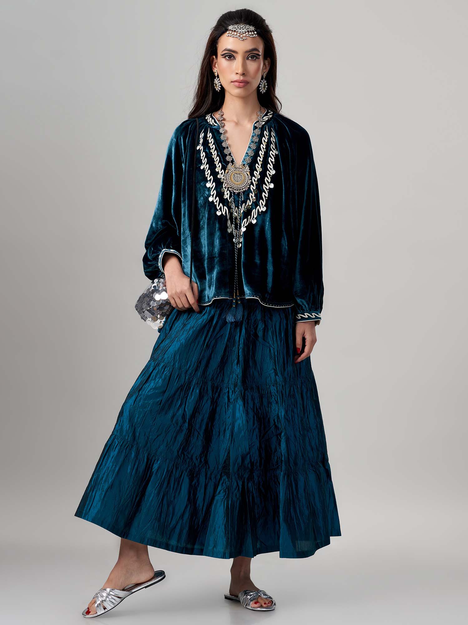 Carnival Silk Skirt