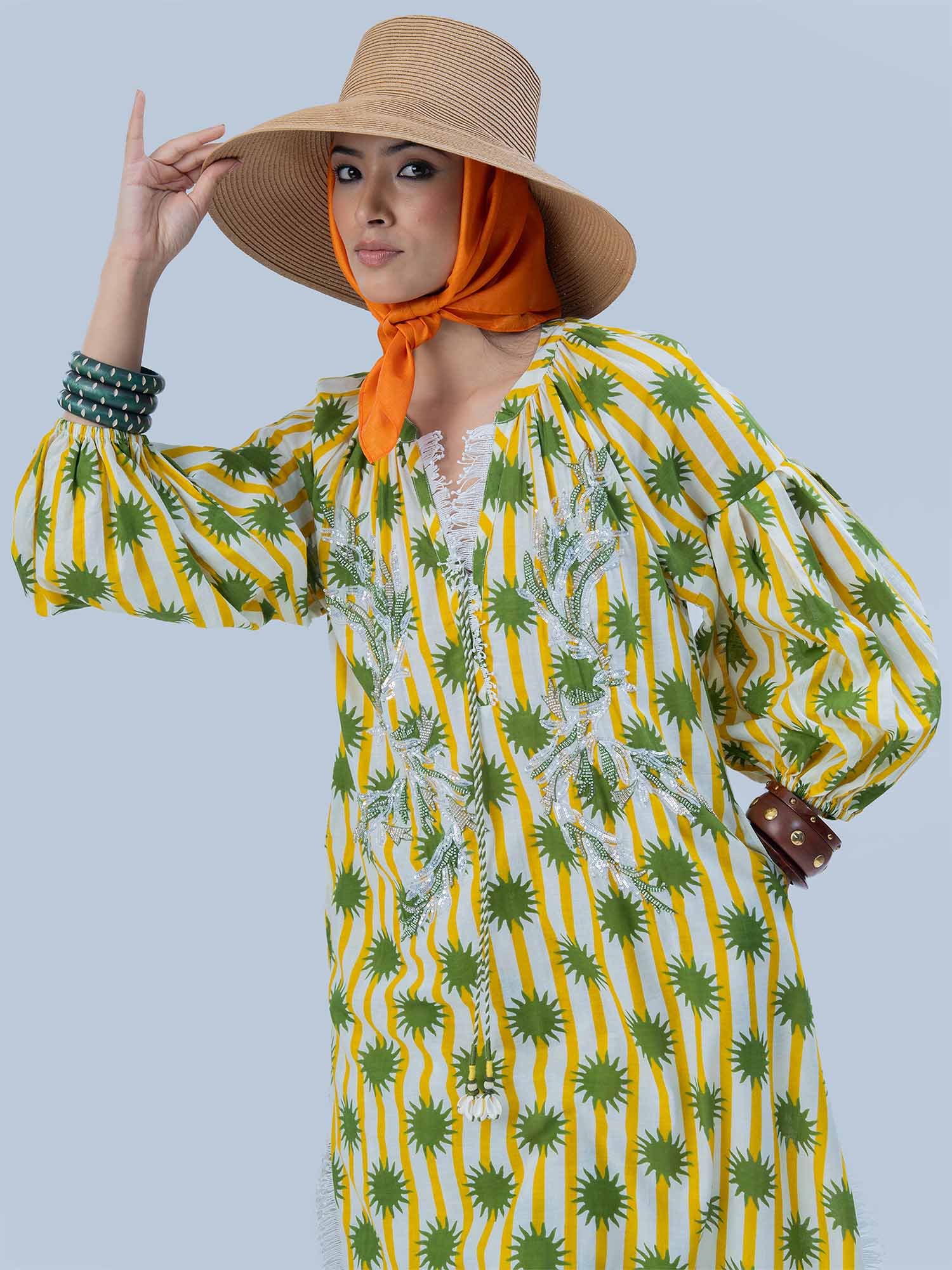 Clymene Cotton Dress