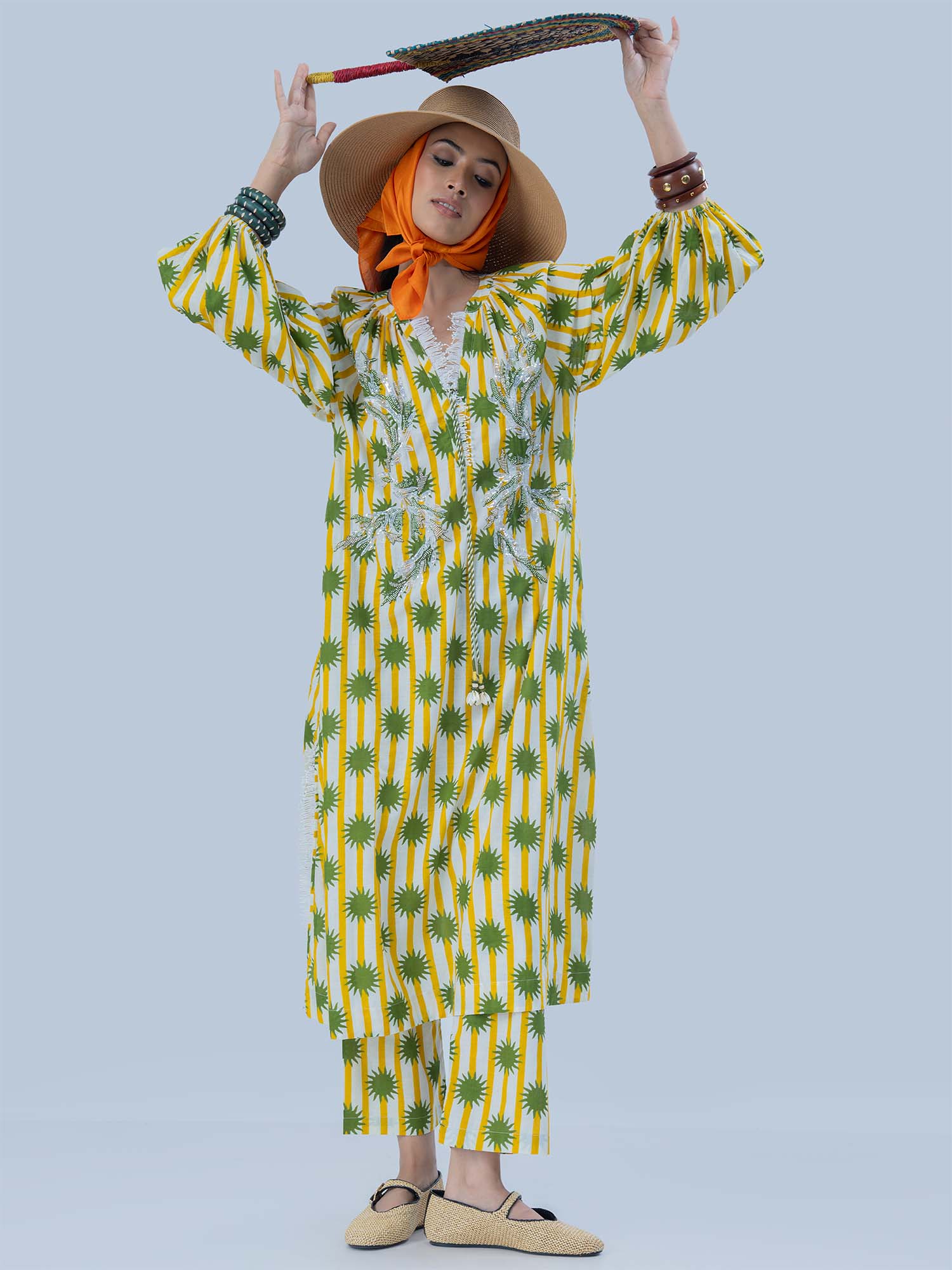 Clymene Cotton Dress