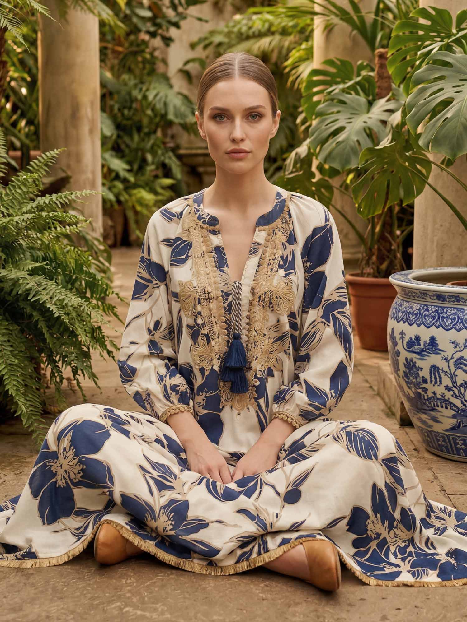 Delphi Cotton Dress