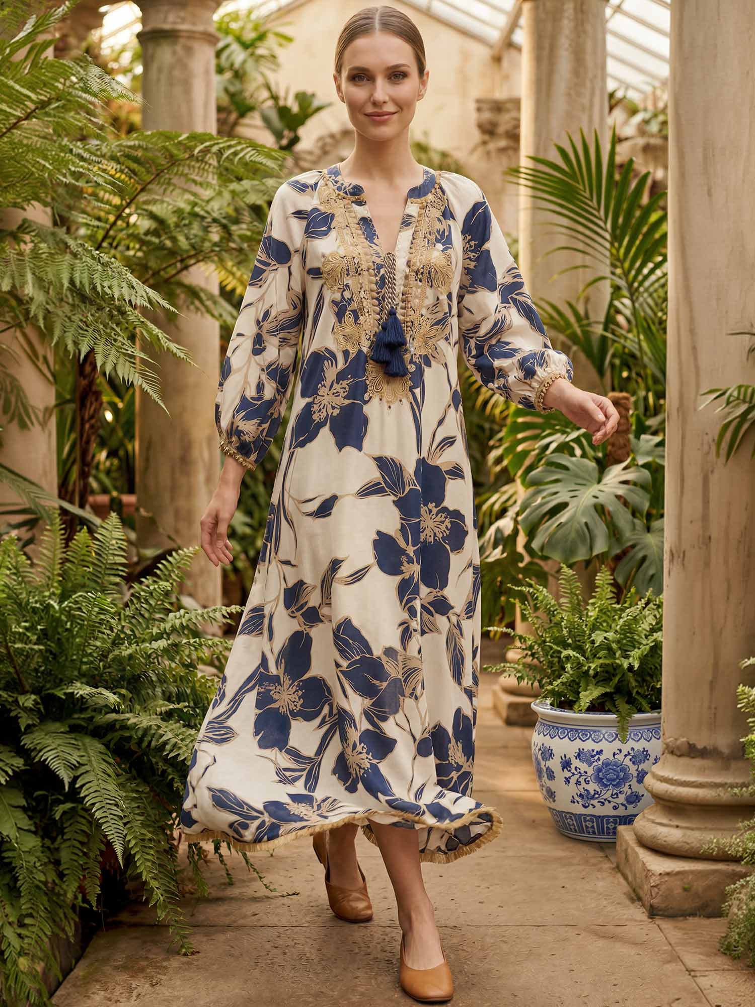 Delphi Cotton Dress