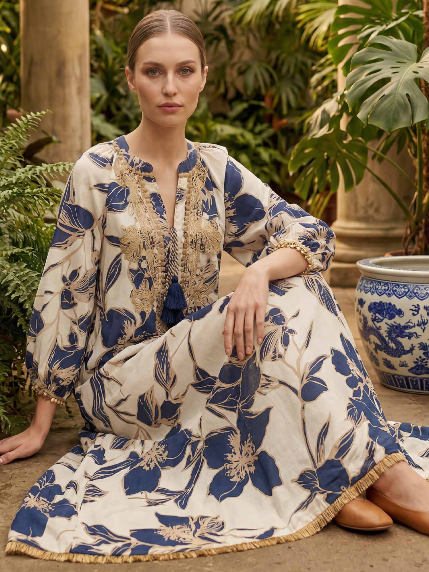 Delphi Cotton Dress