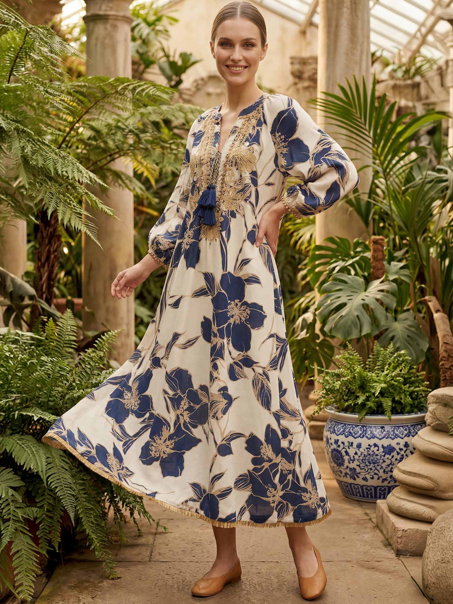 Delphi Cotton Dress