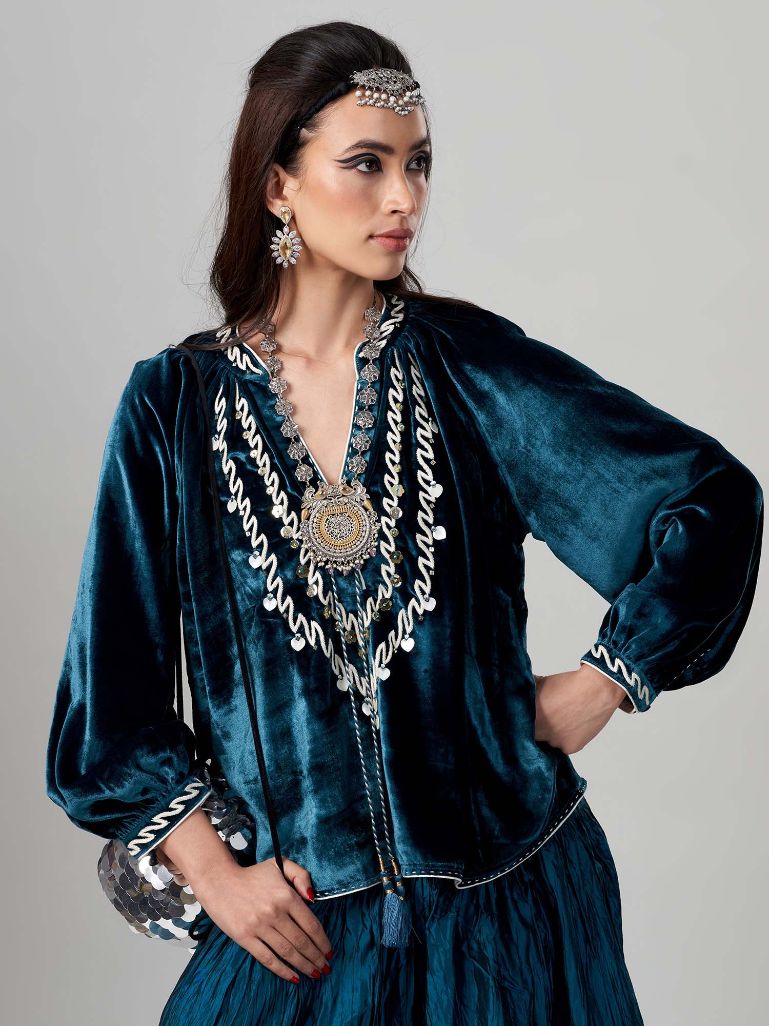 Dharma Velvet Top