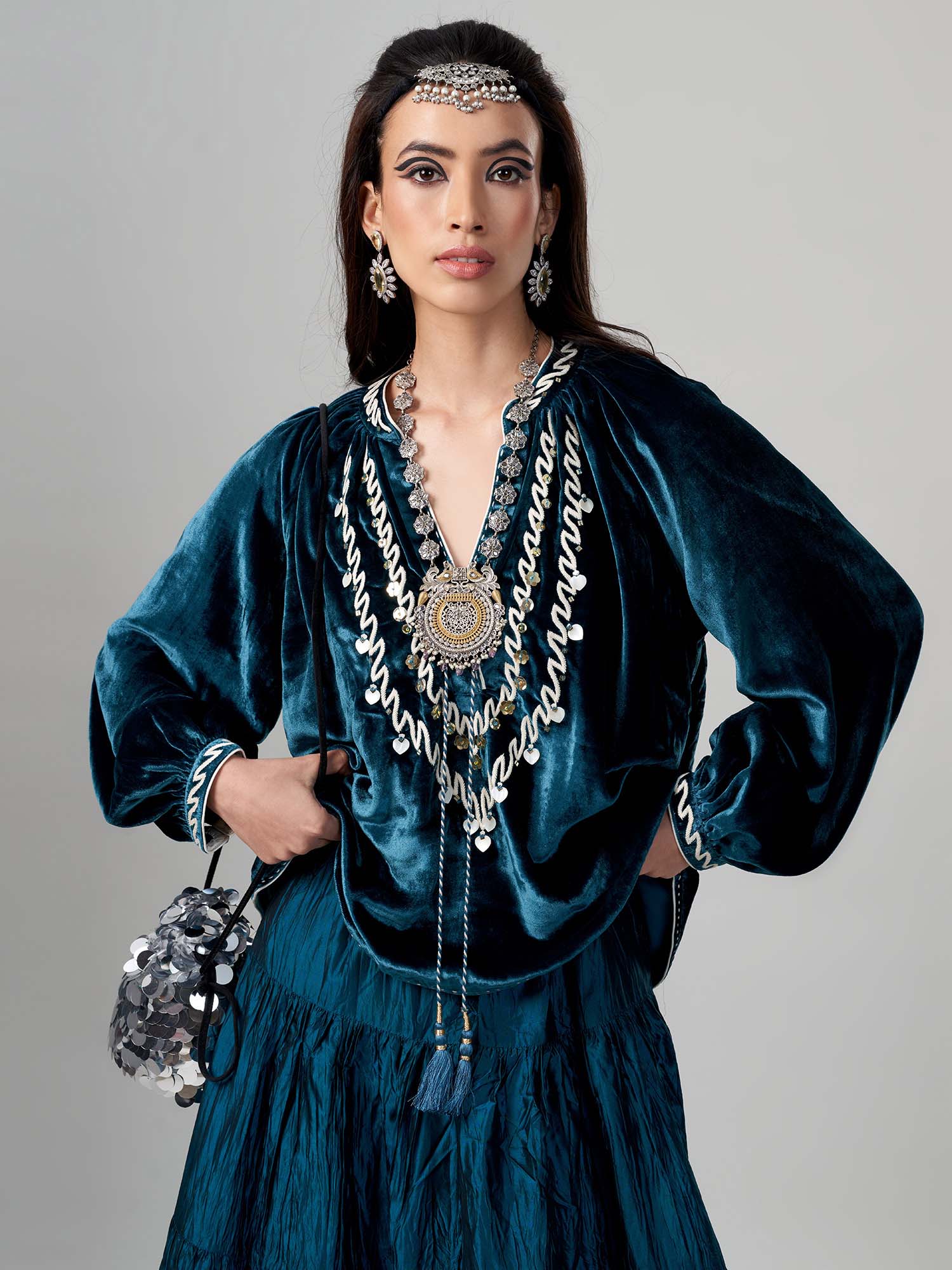 Dharma Velvet Top
