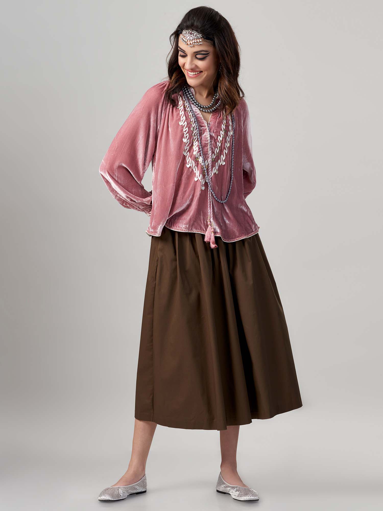 Dharma Velvet Top