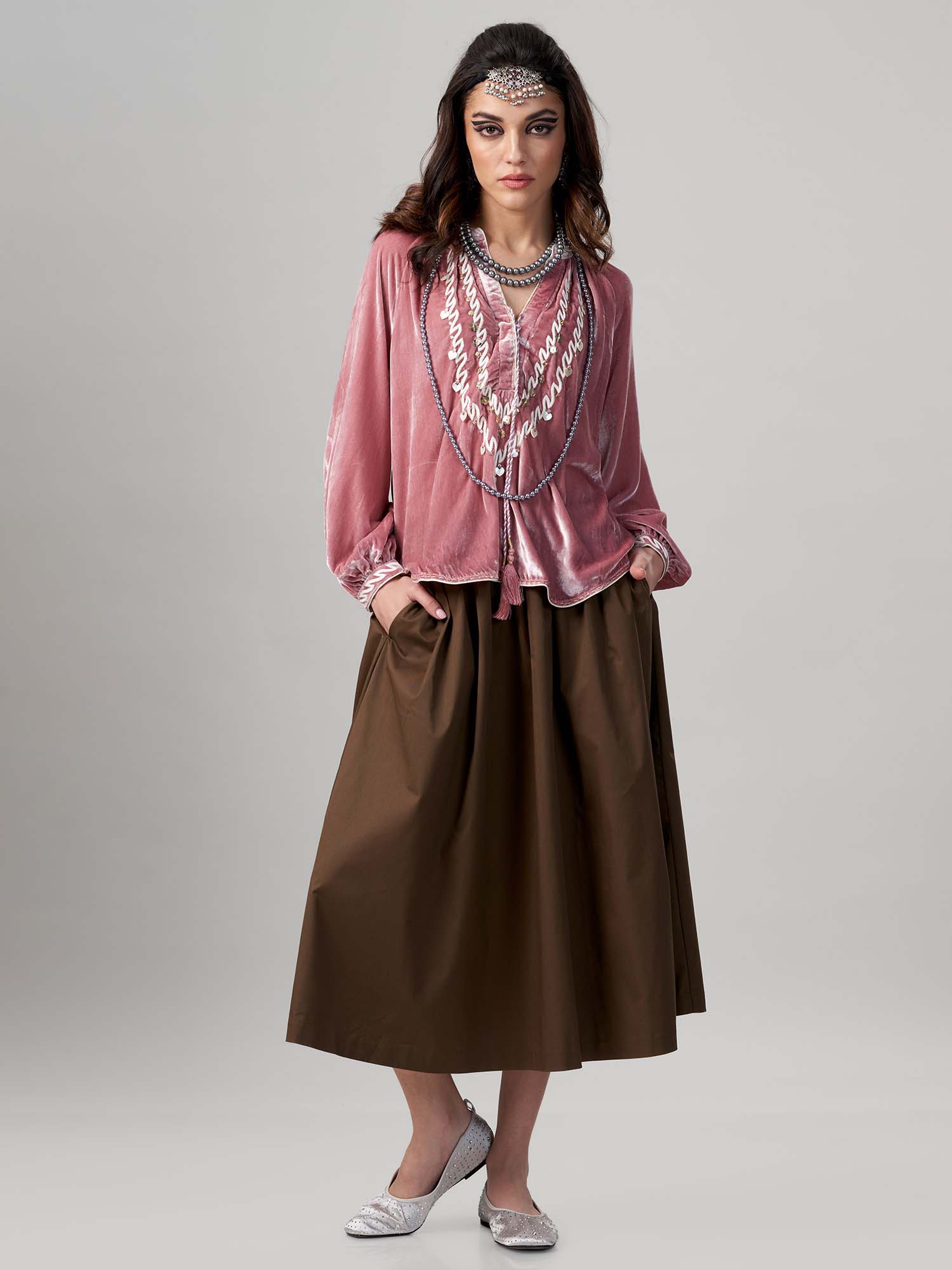 Dharma Velvet Top