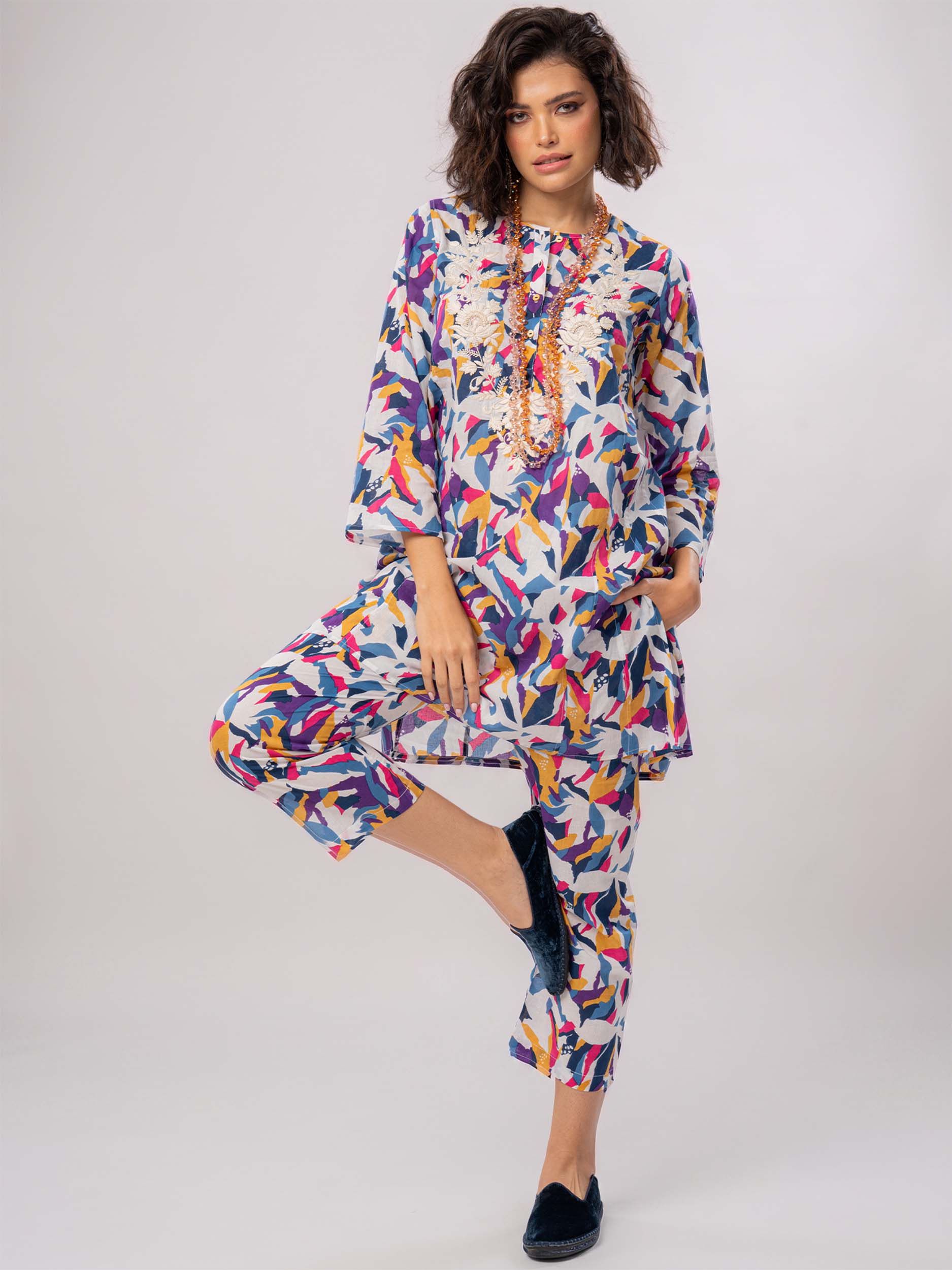 Fiori Cotton Twinset