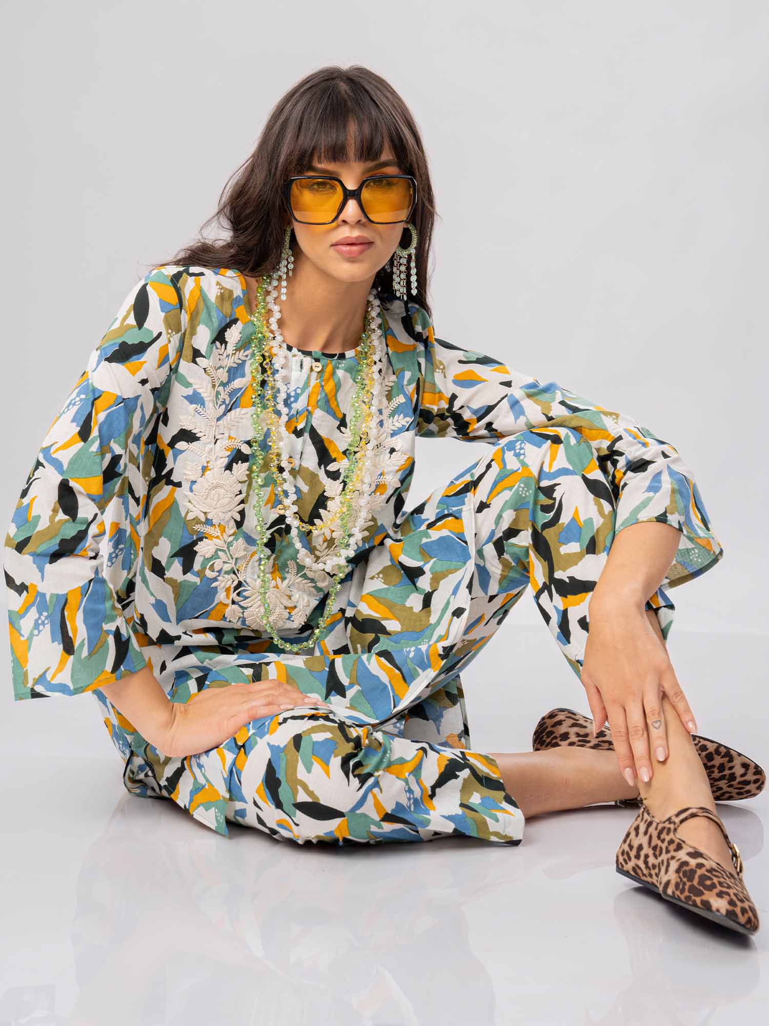 Fiori Cotton Twinset