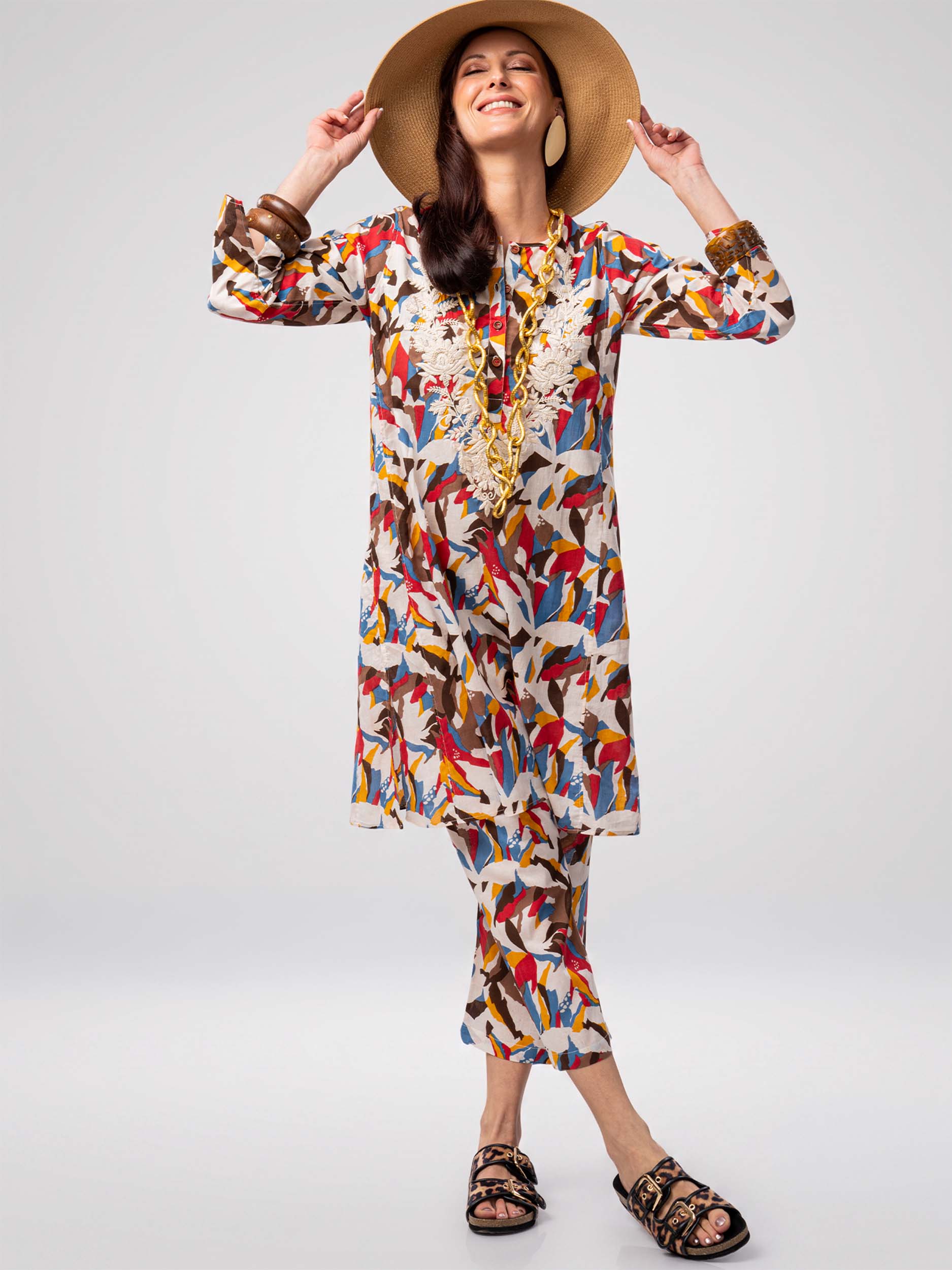 Fiori Cotton Twinset
