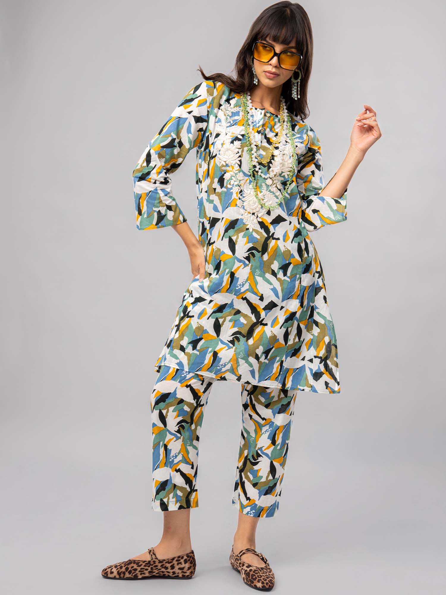 Fiori Cotton Twinset